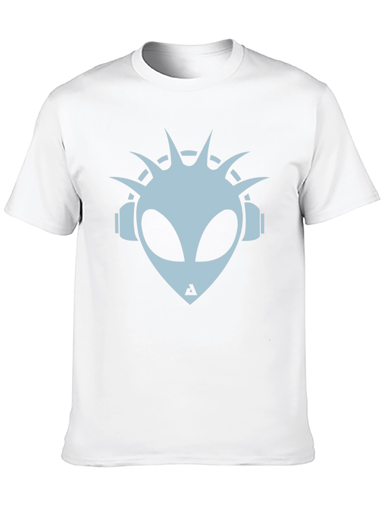 DJ Alien Graphic Tee - Black Cotton Blend
