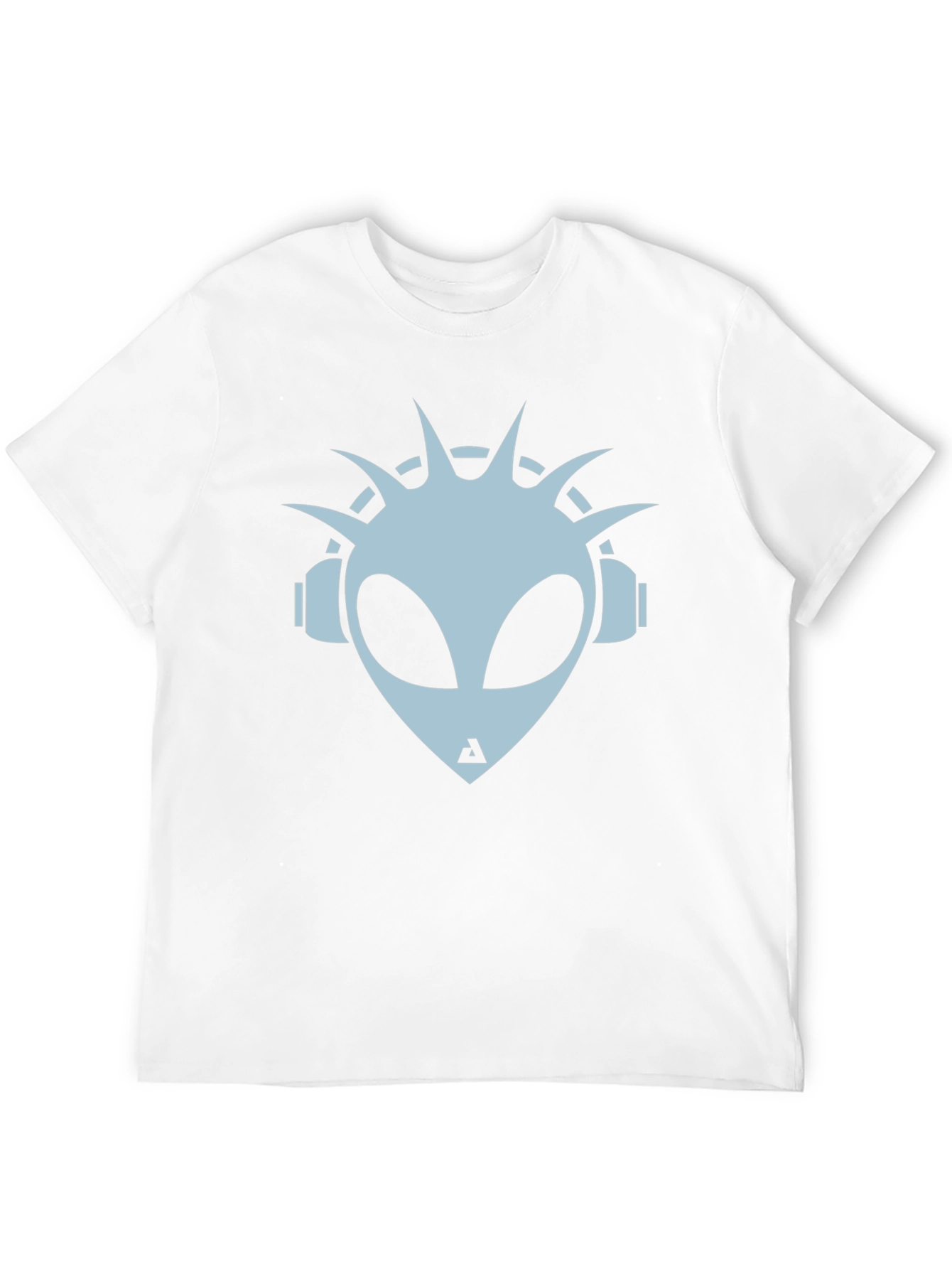 DJ Alien Graphic Tee - Black Cotton Blend