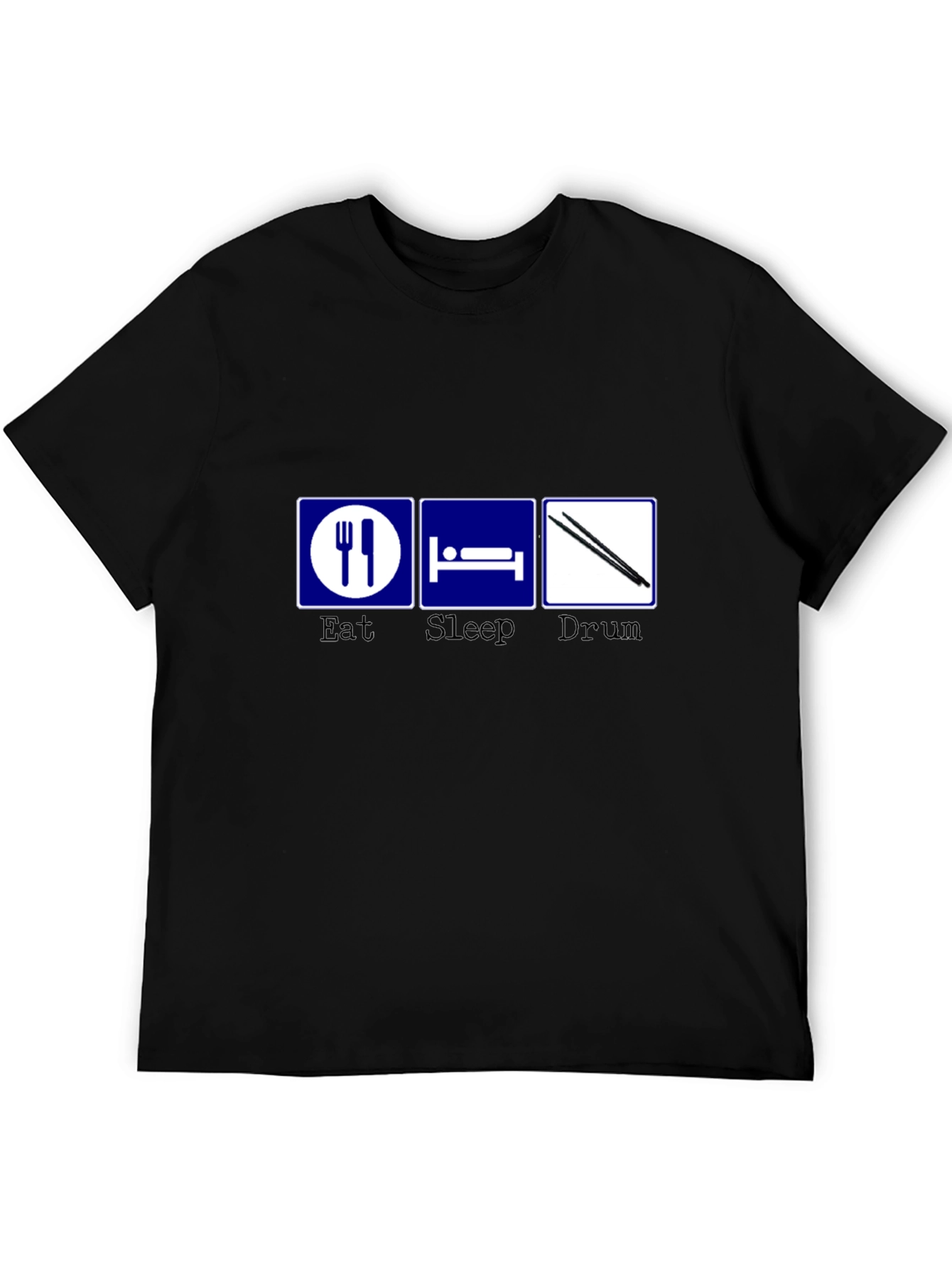 Eat Sleep Drum T-Shirt - Musician Gift