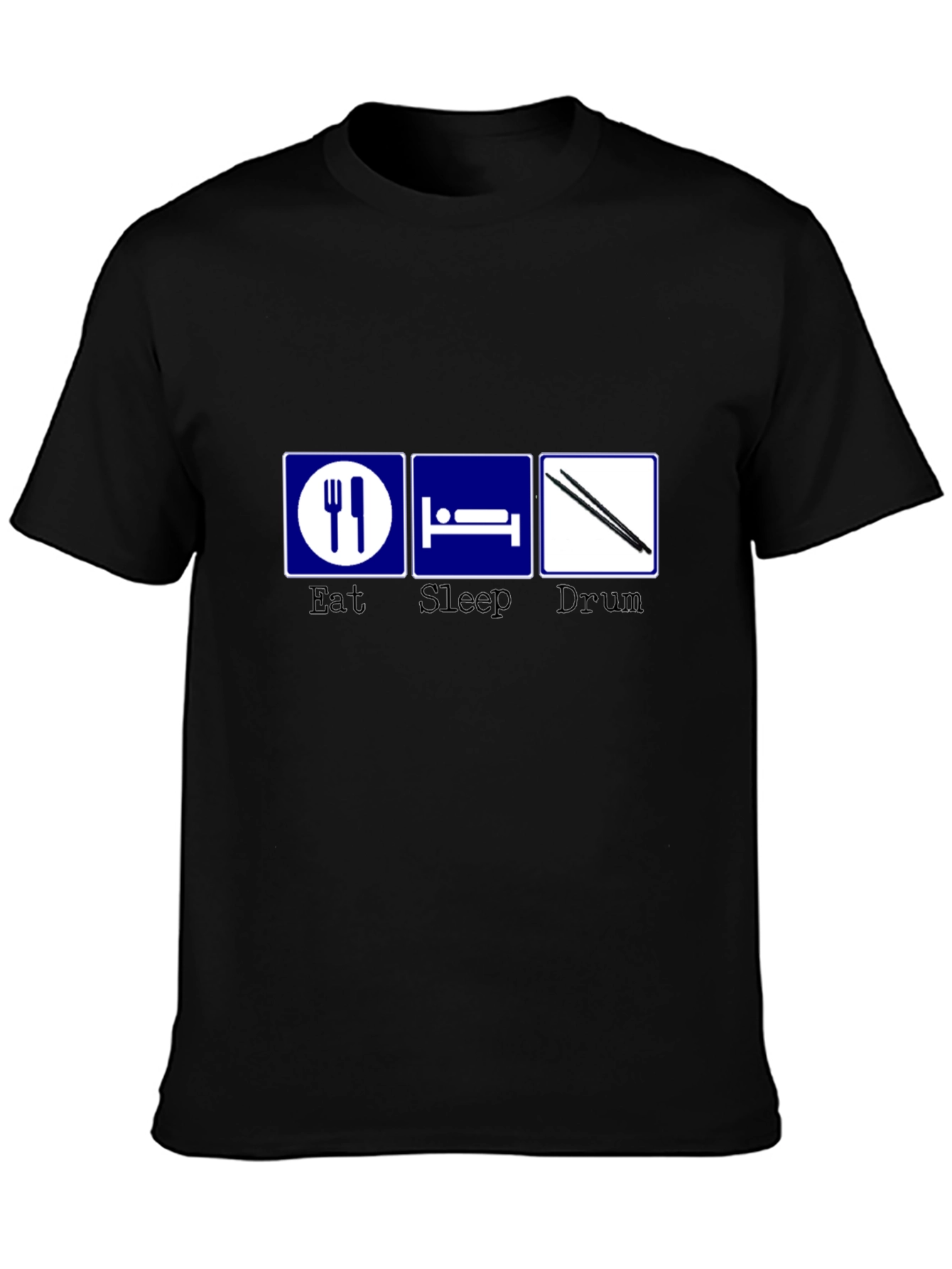 Eat Sleep Drum T-Shirt - Musician Gift