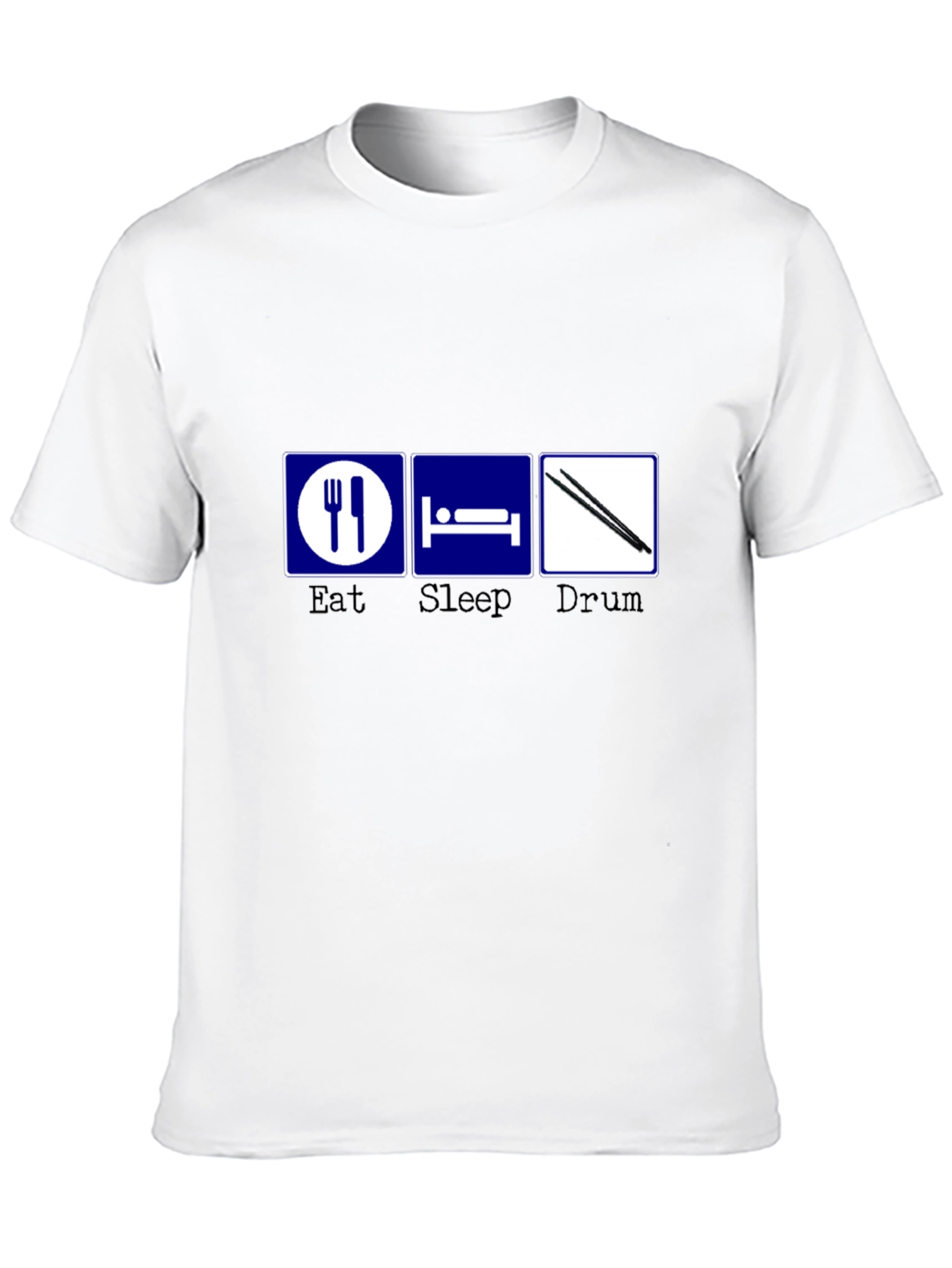 Eat Sleep Drum T-Shirt - Musician Gift
