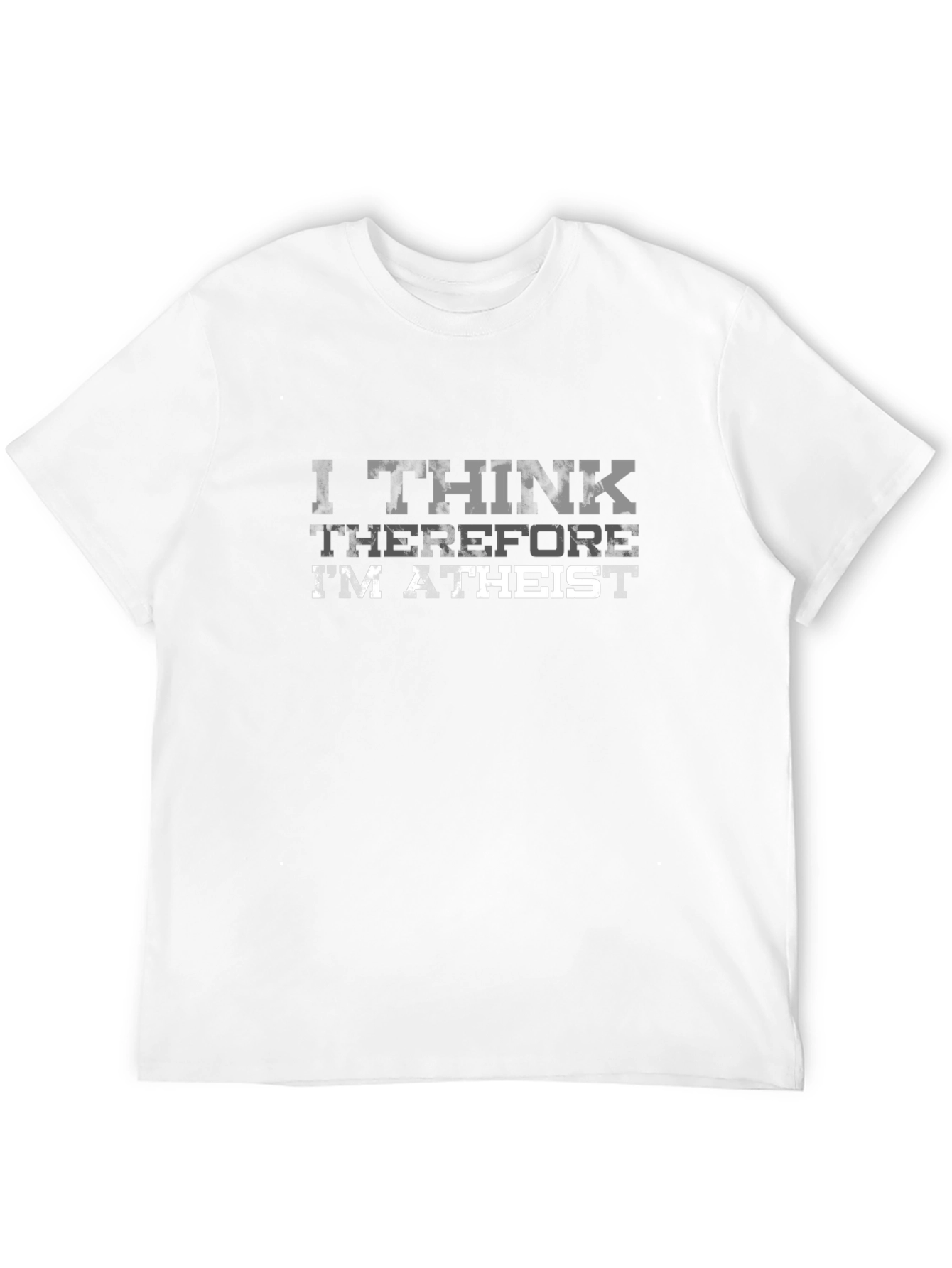 I Think Therefore Im Atheist Graphic Tee