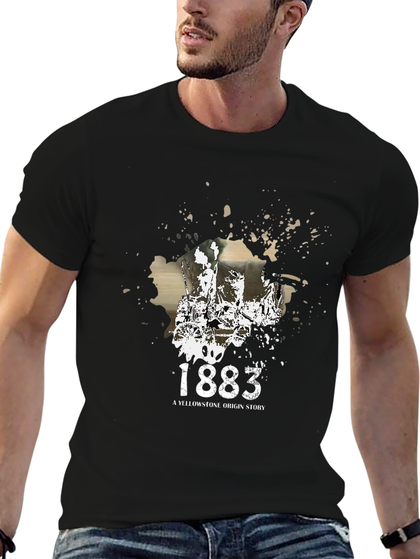 Yellowstone 1883 Origin Story Graphic T-Shirt
