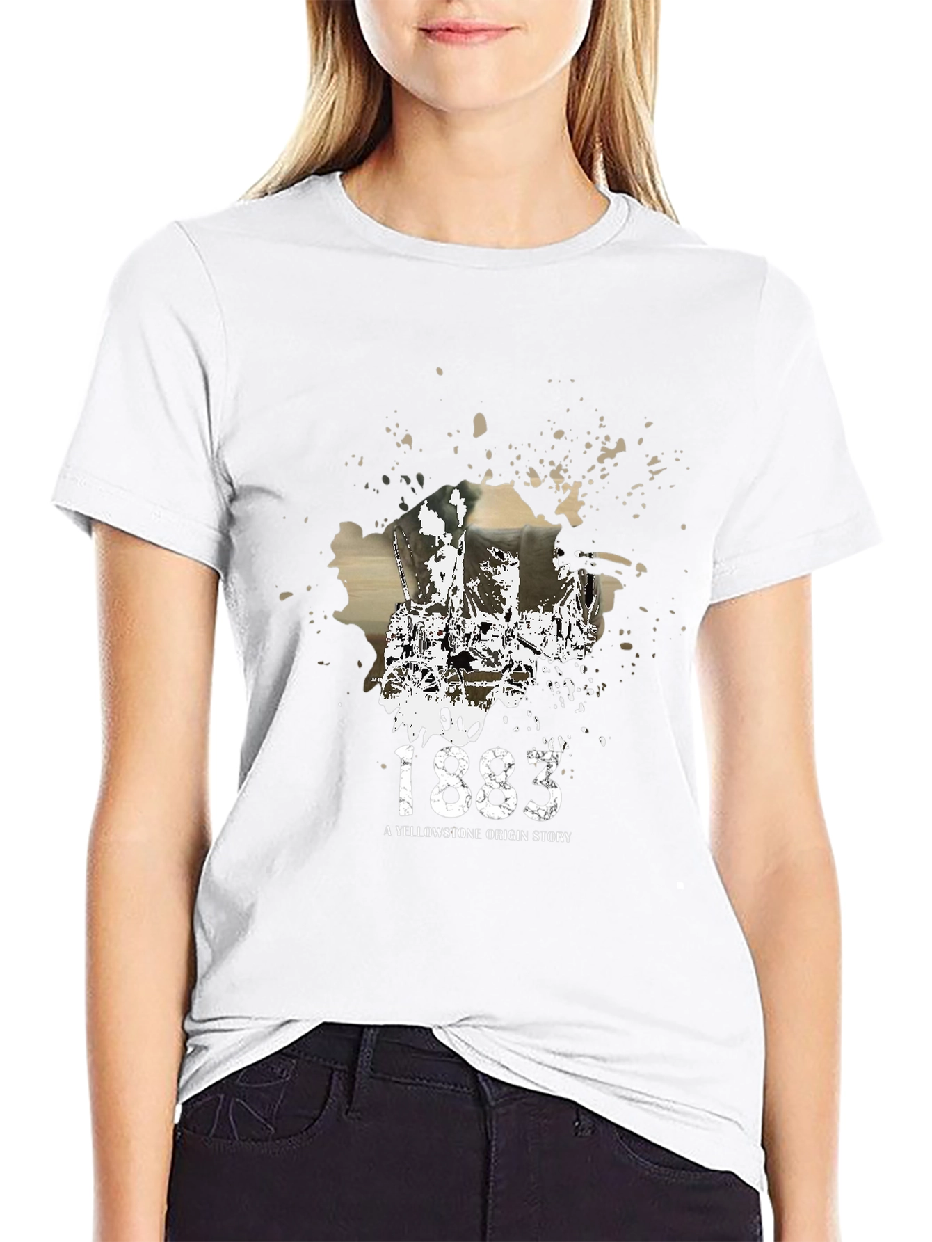 Yellowstone 1883 Origin Story Graphic T-Shirt