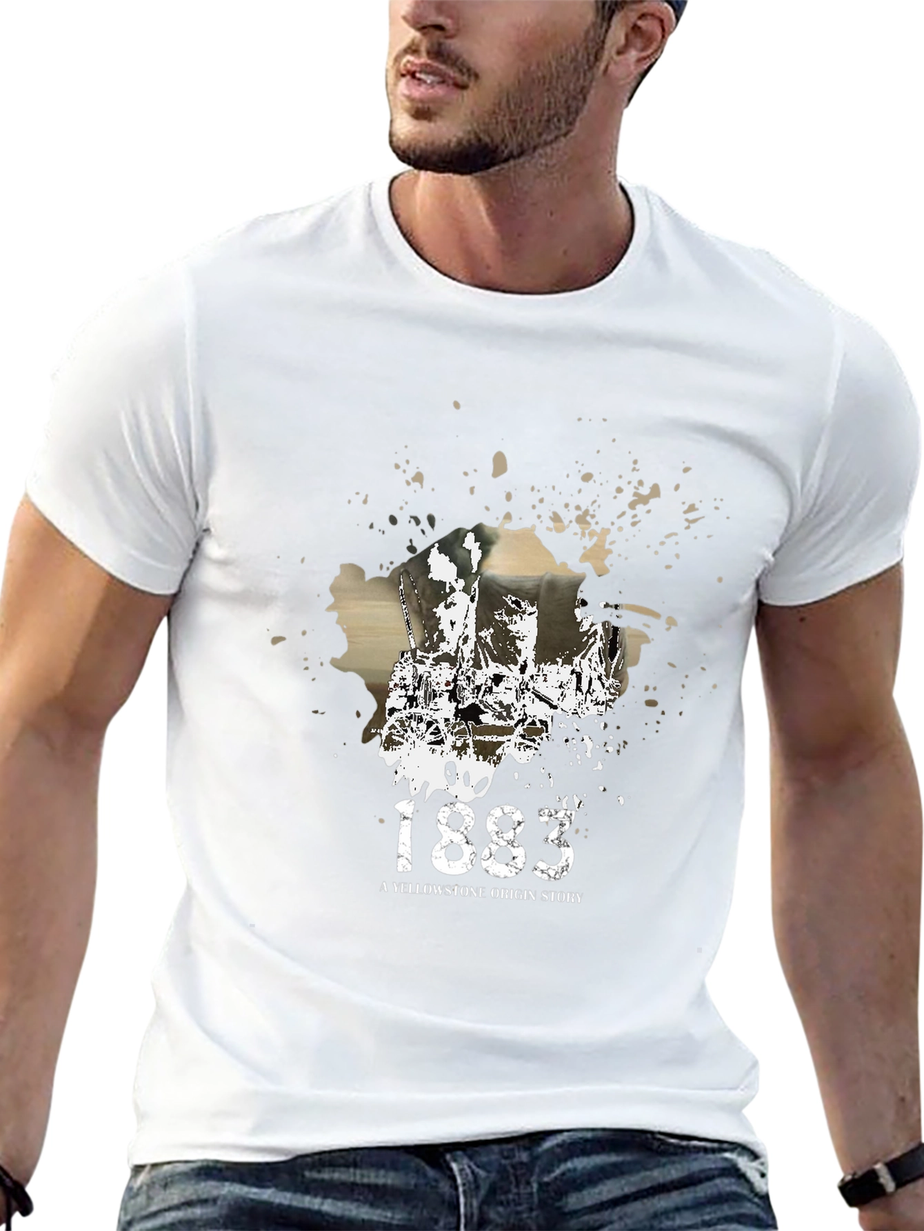 Yellowstone 1883 Origin Story Graphic T-Shirt