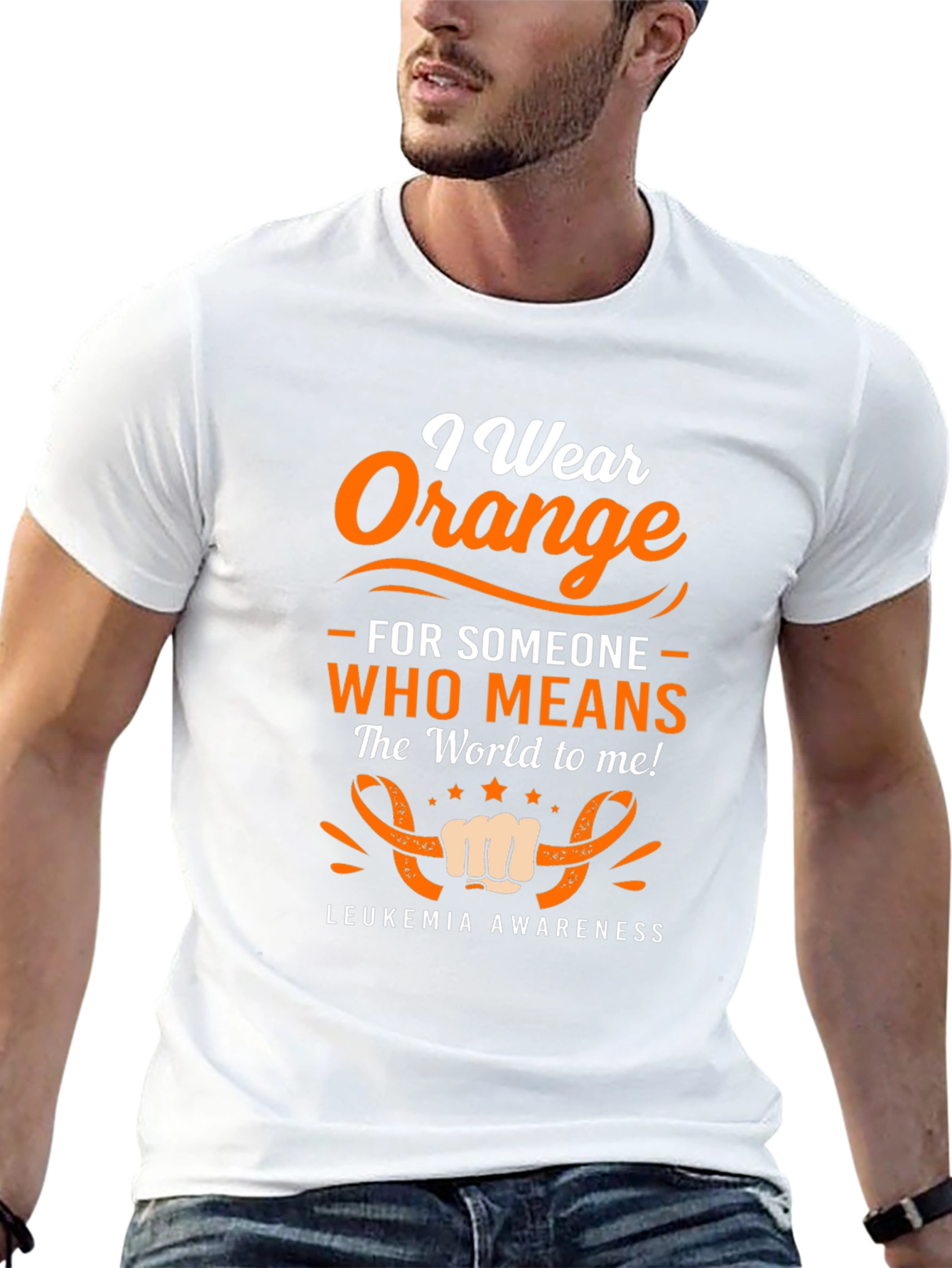 Orange Leukemia Awareness T-Shirt