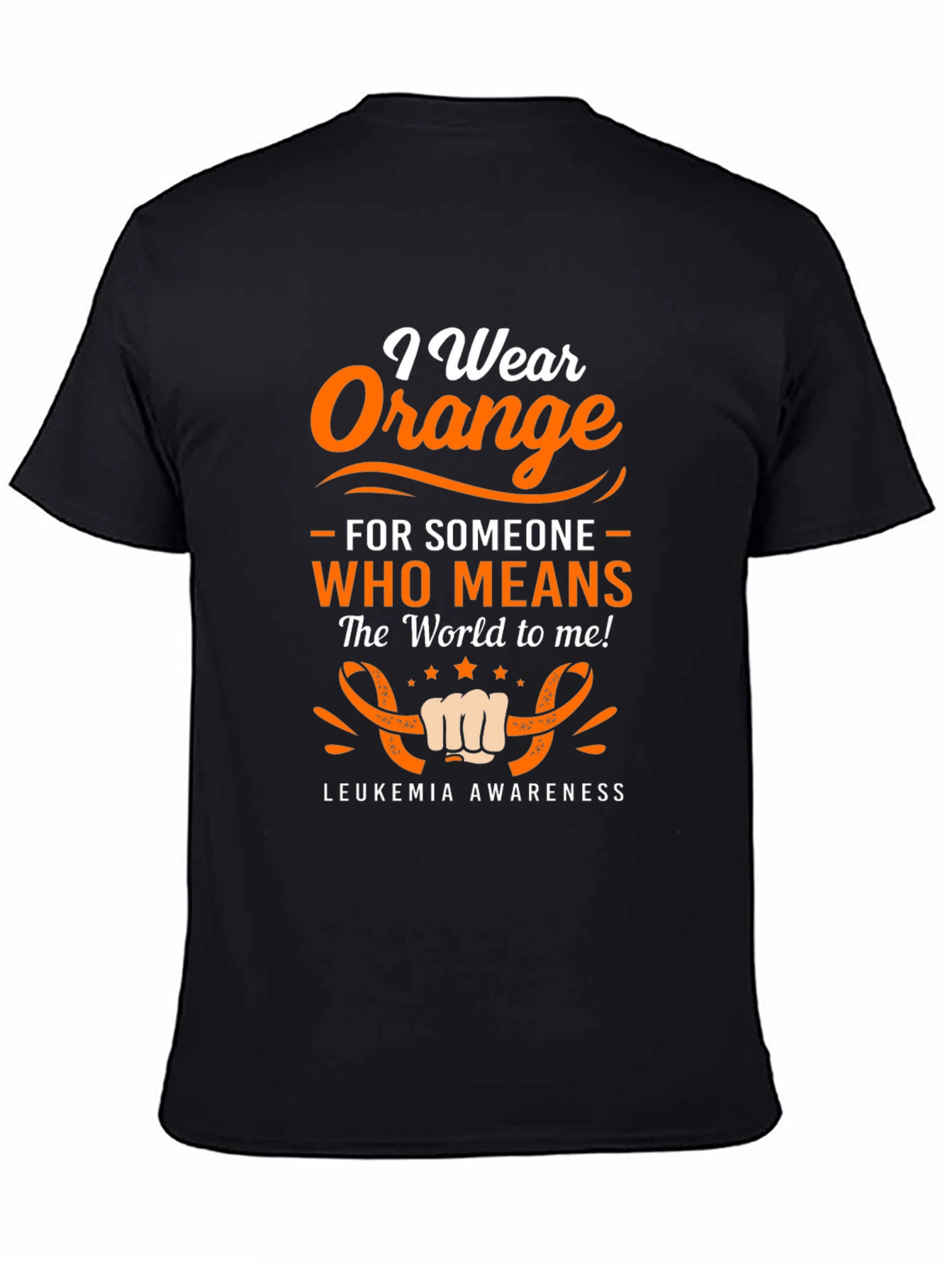 Orange Leukemia Awareness T-Shirt