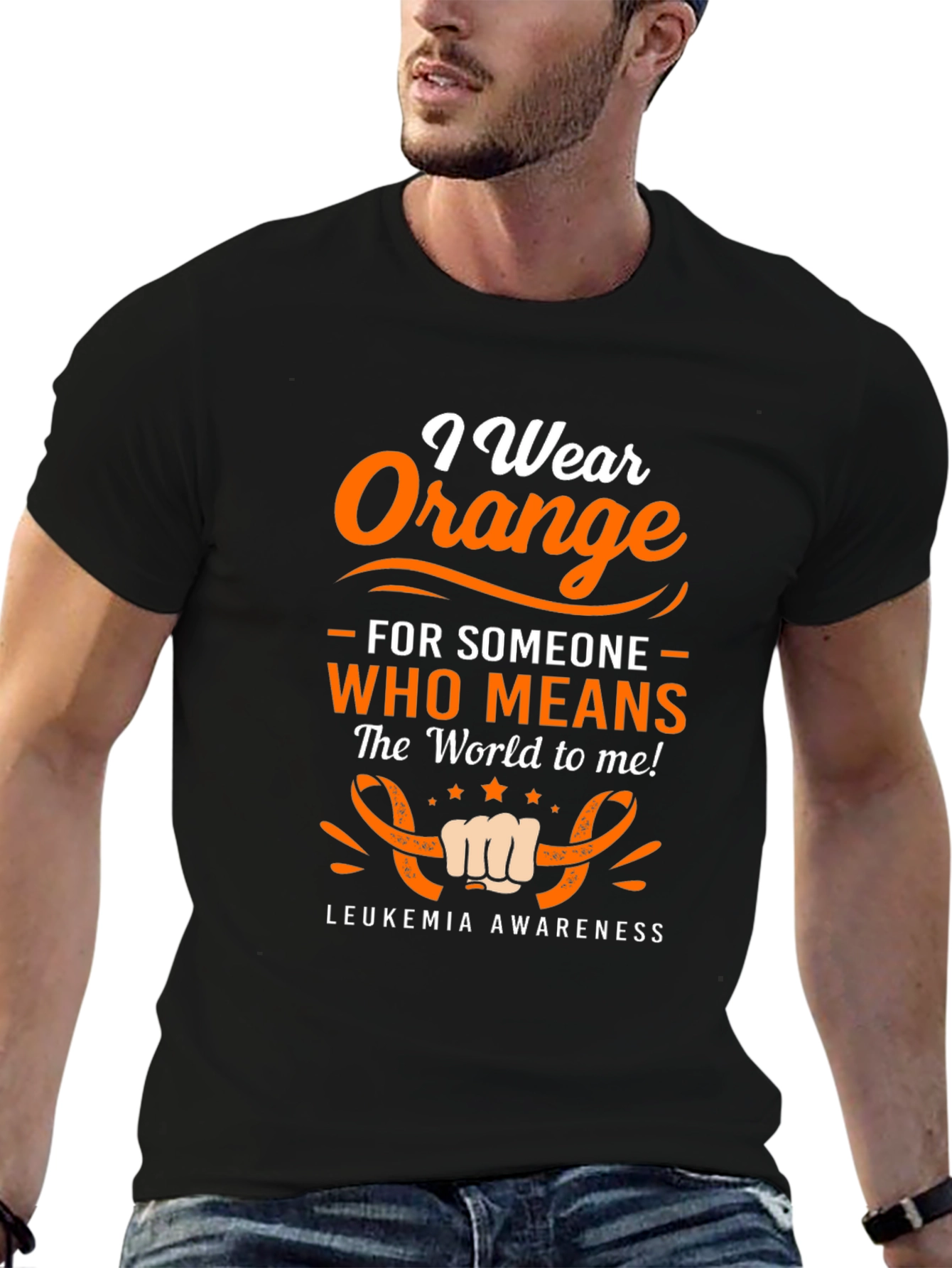 Orange Leukemia Awareness T-Shirt