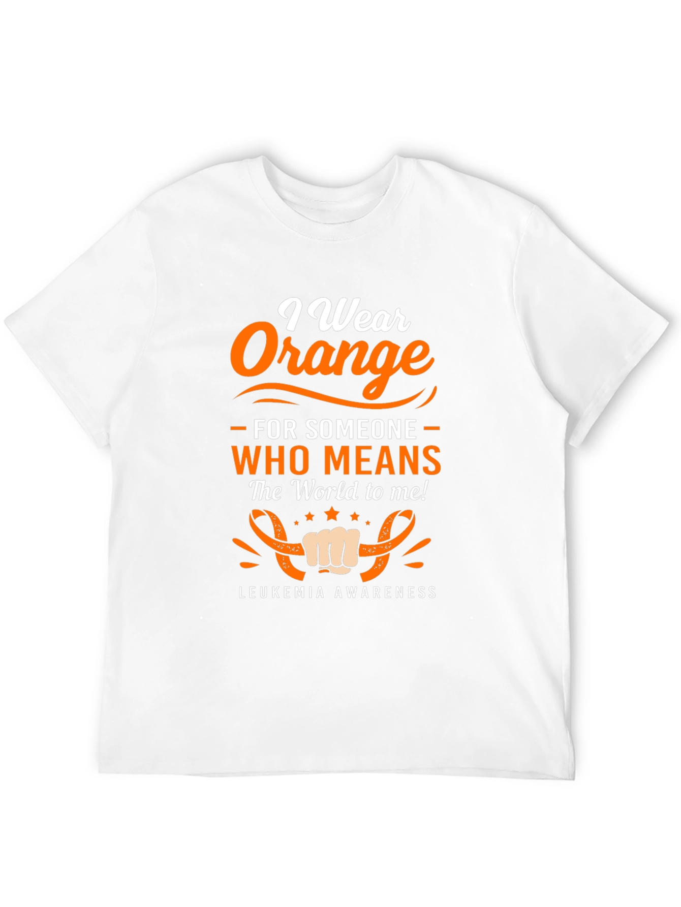 Orange Leukemia Awareness T-Shirt