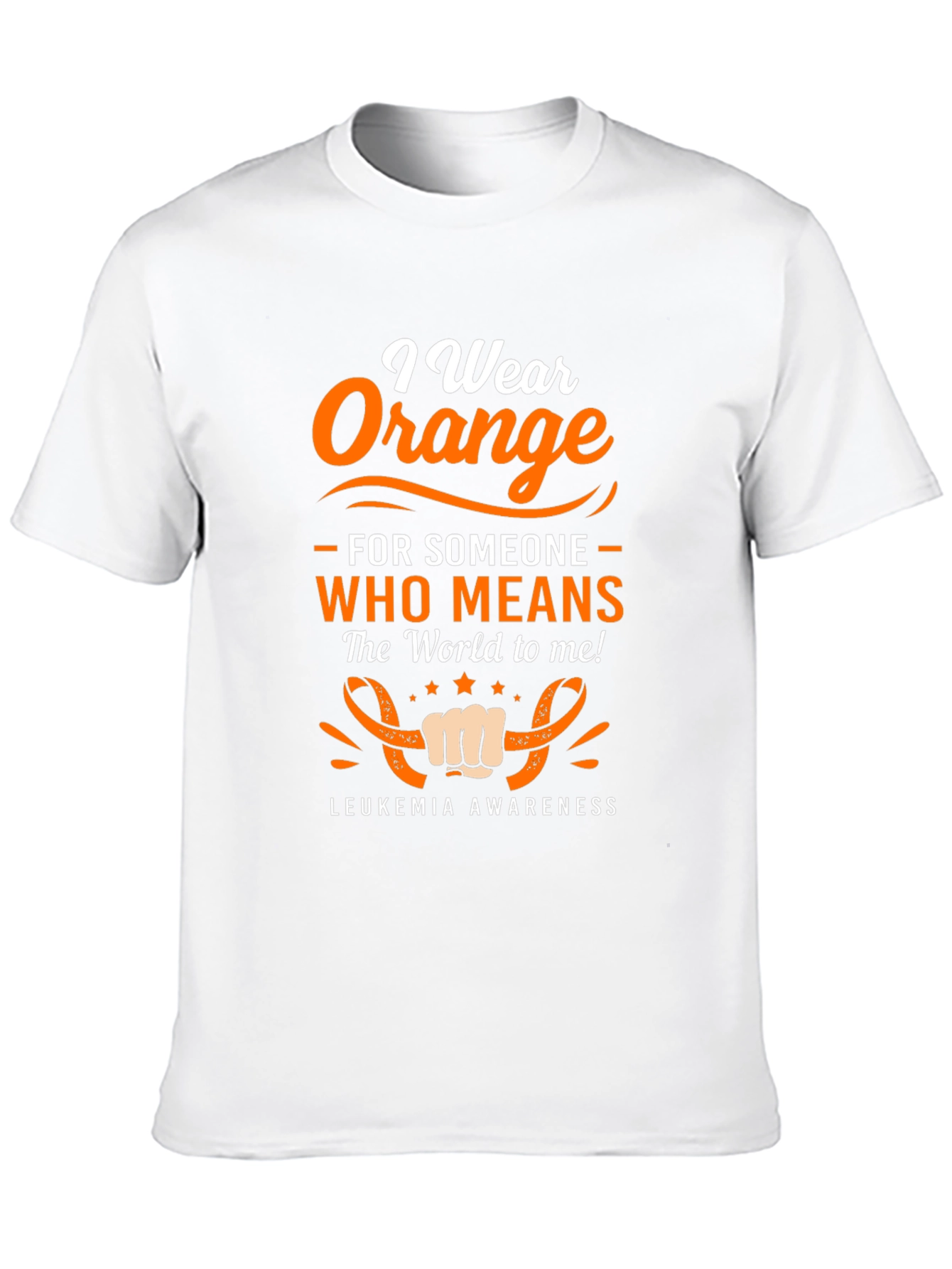 Orange Leukemia Awareness T-Shirt