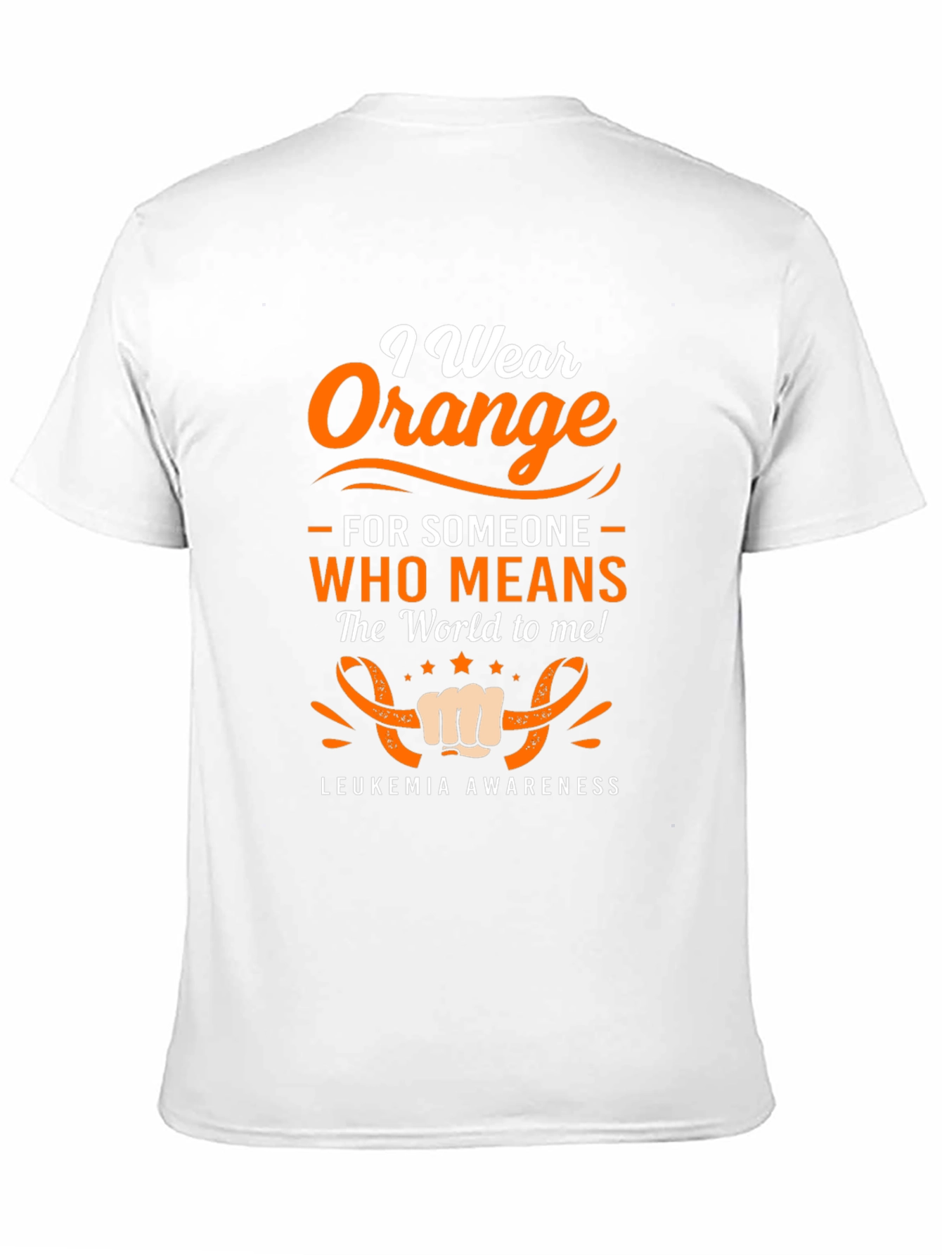 Orange Leukemia Awareness T-Shirt