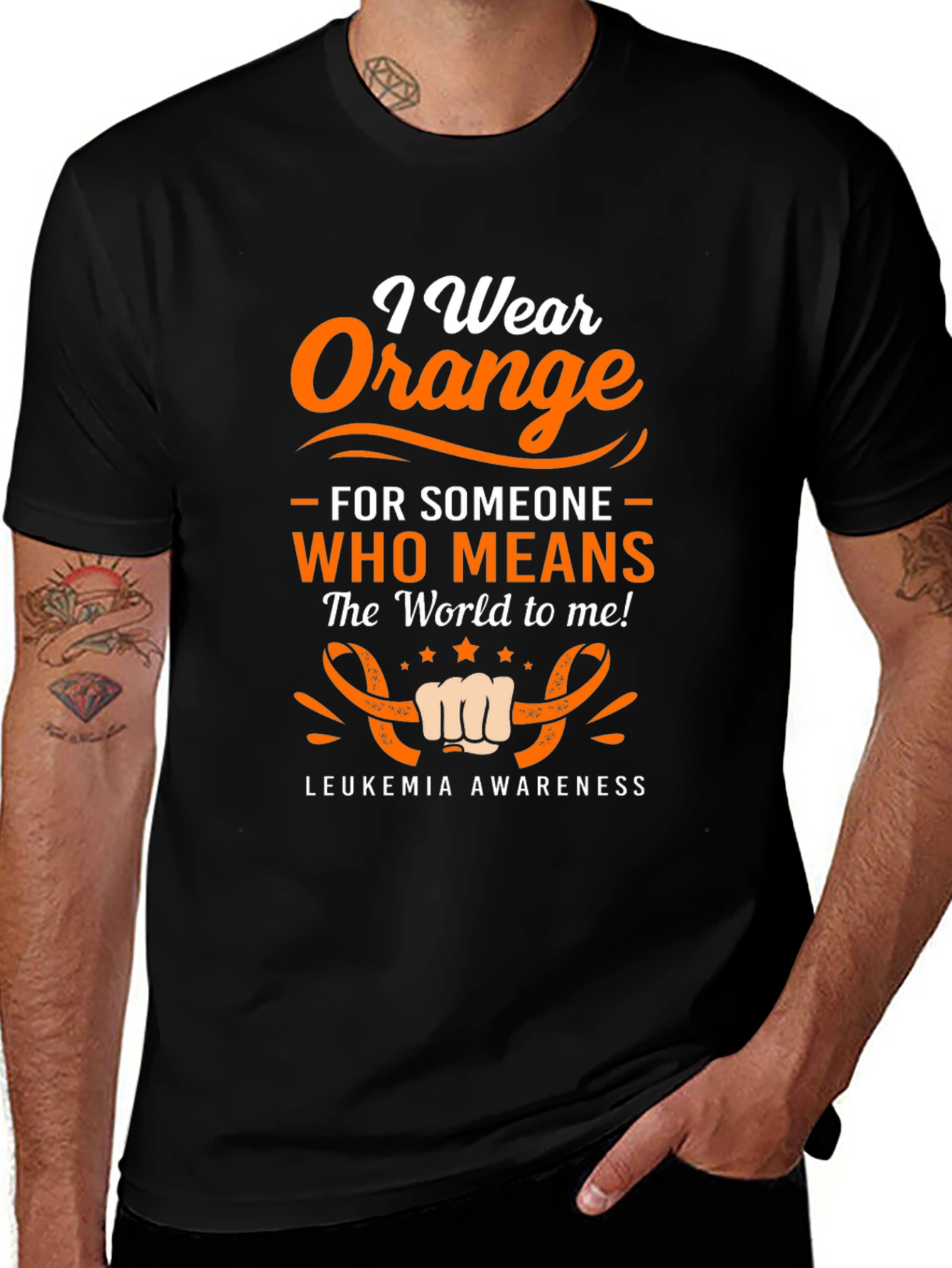 Orange Leukemia Awareness T-Shirt