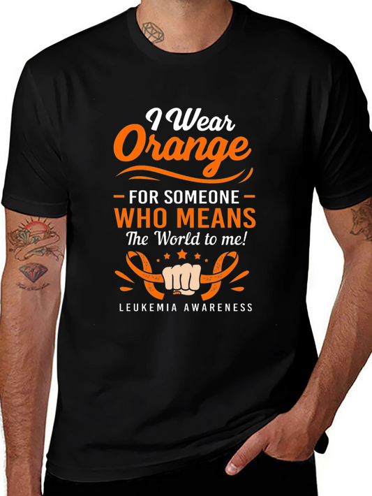 Orange Leukemia Awareness T-Shirt