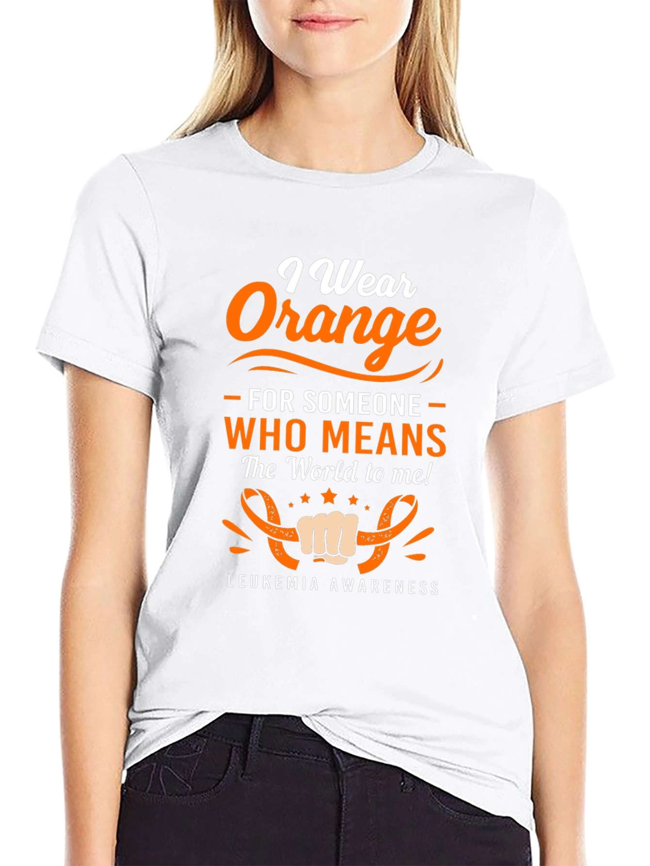Orange Leukemia Awareness T-Shirt
