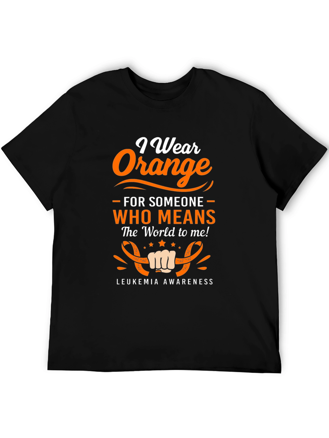 Orange Leukemia Awareness T-Shirt