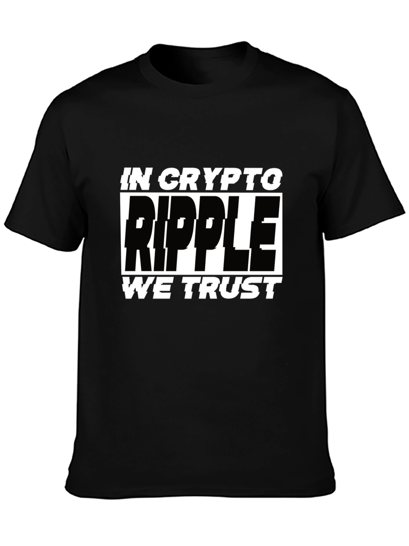 In Crypto We Trust Ripple T-Shirt