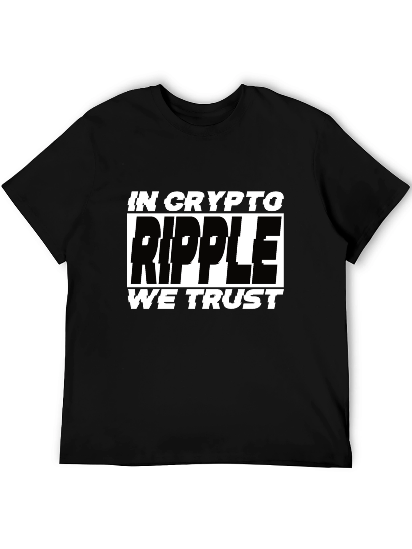 In Crypto We Trust Ripple T-Shirt