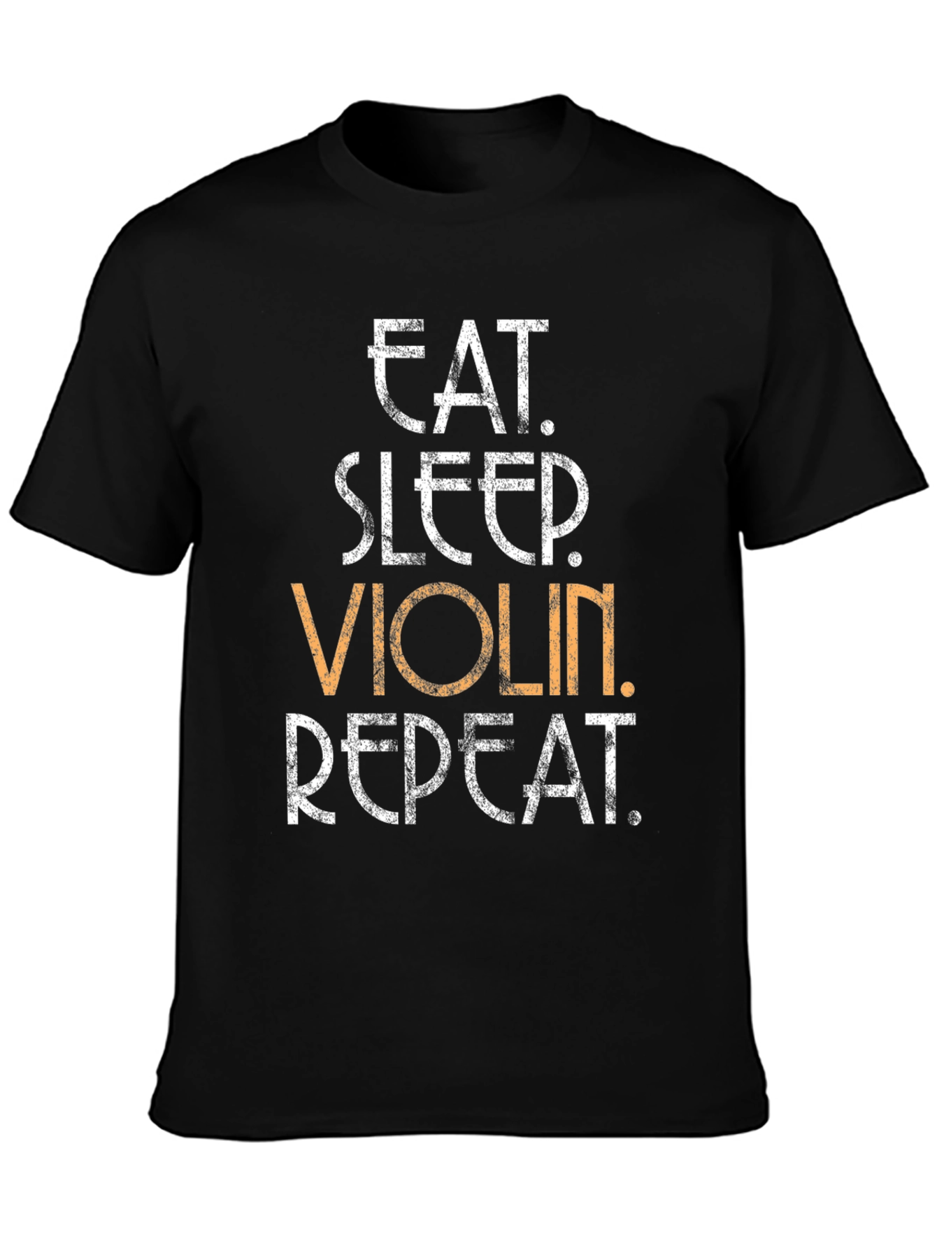 Eat Sleep Violin Repeat Graphic Tee