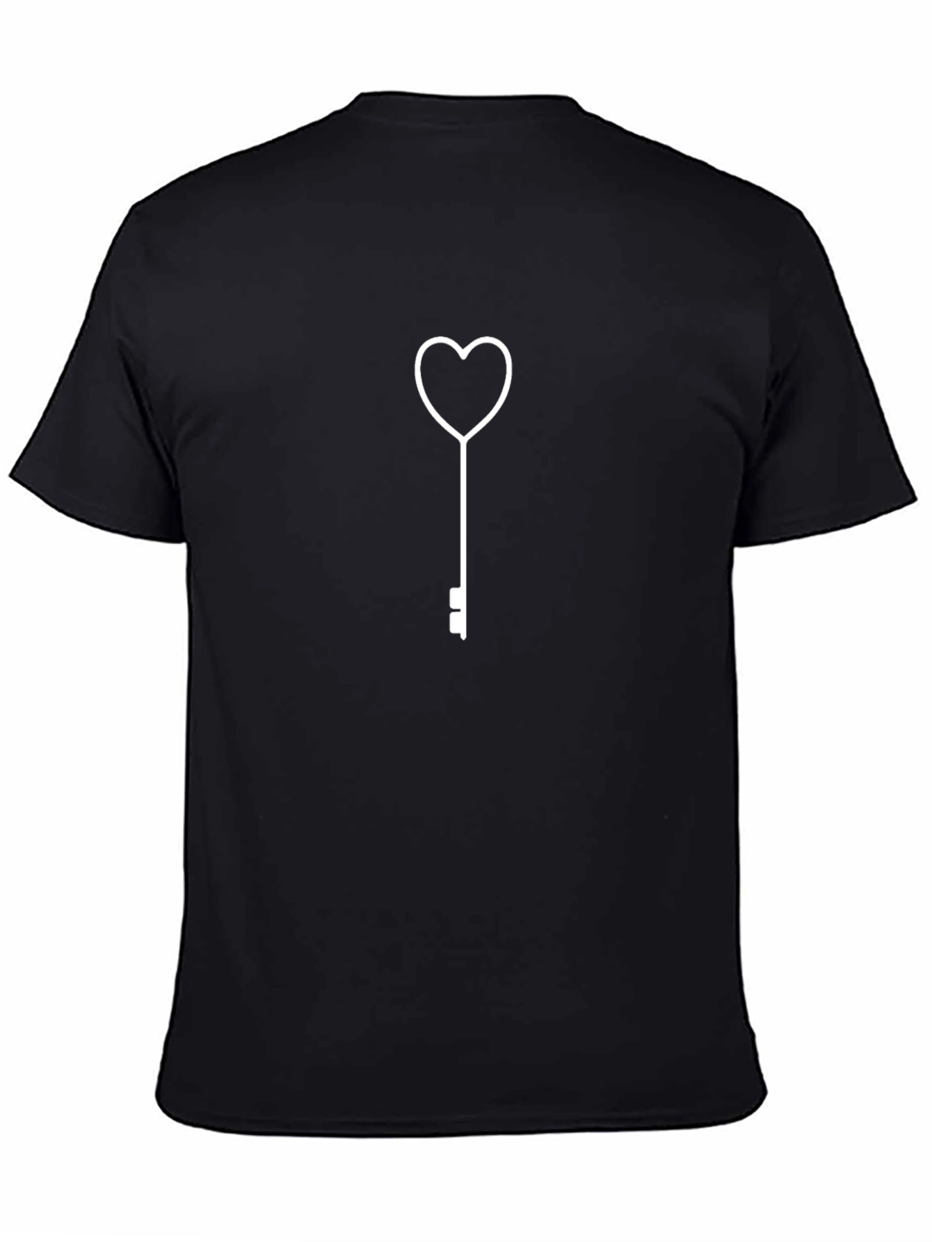 Heart Key Graphic T-Shirt - Stylish & Unique Design