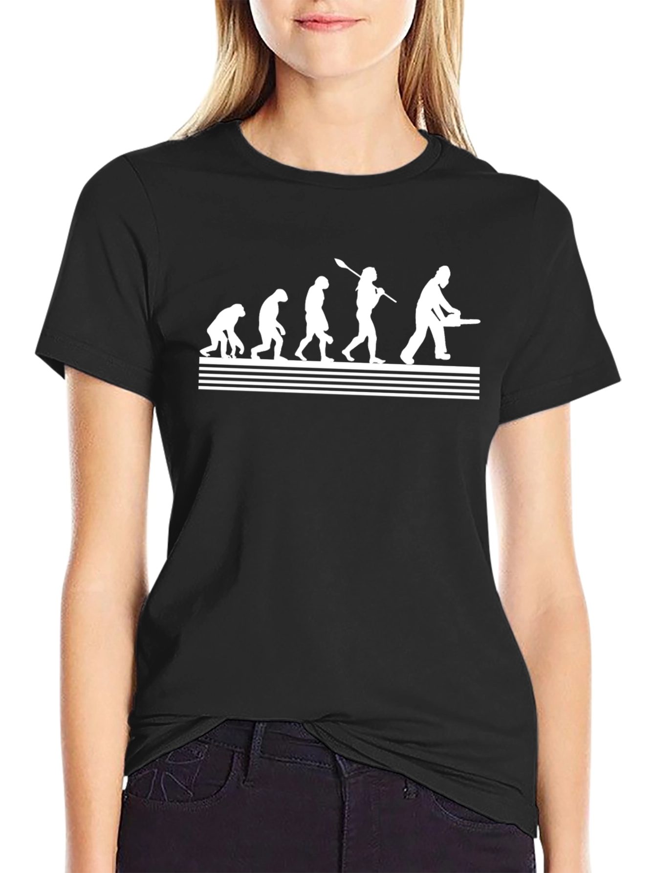 Evolution of a Chainsaw T-Shirt