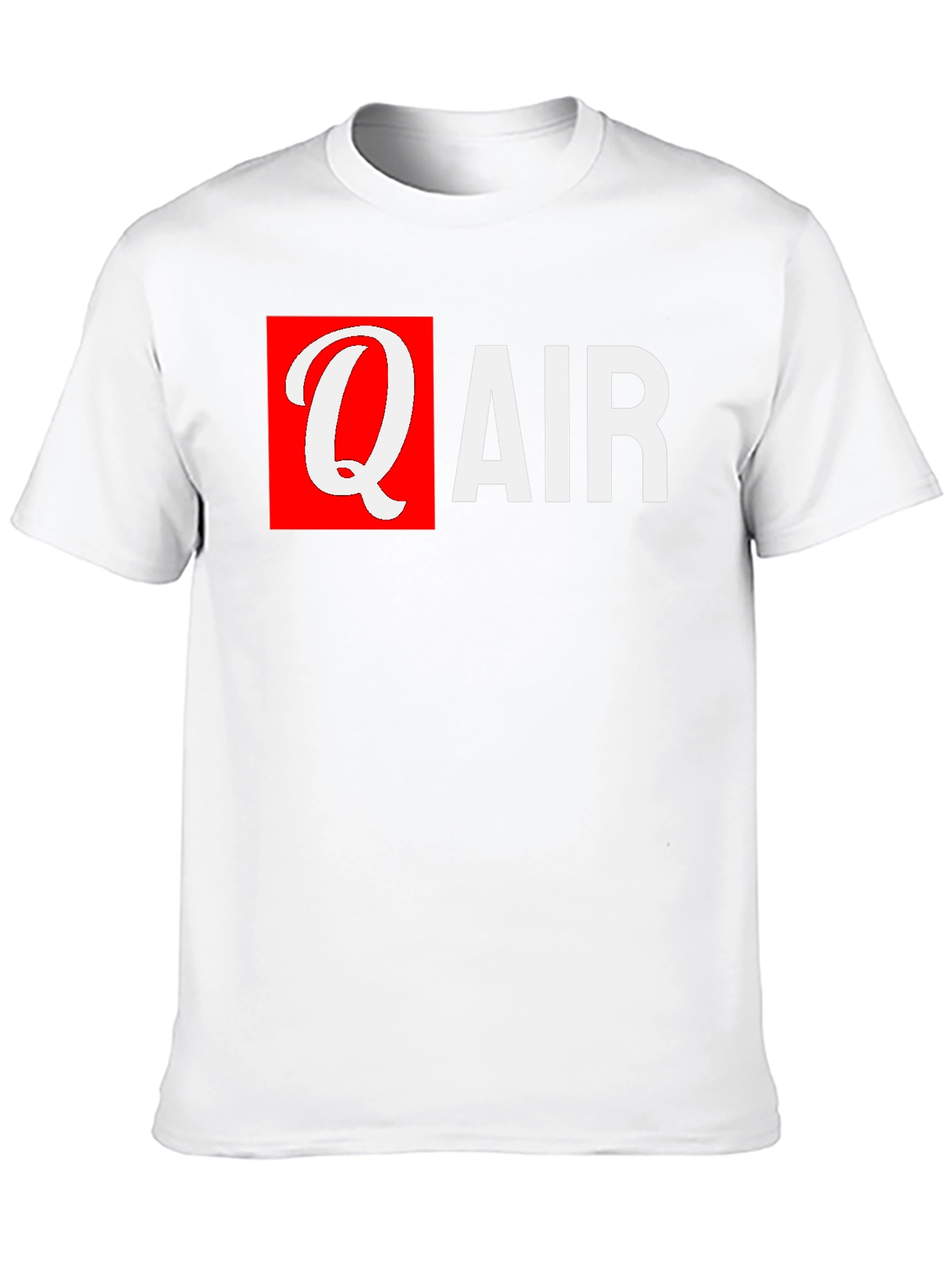 Q Air Black T-Shirt: Stylish Graphic Tee