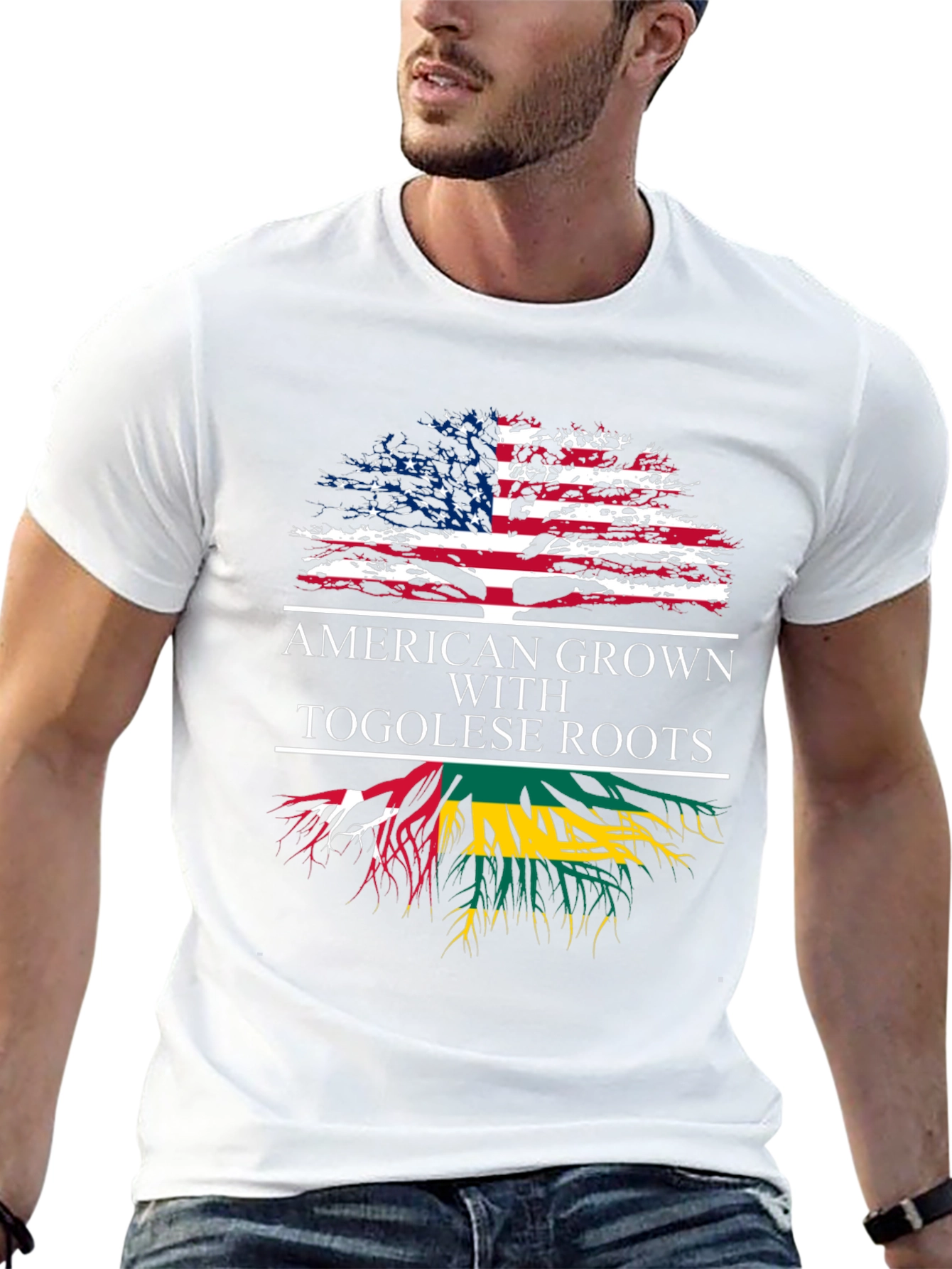 American Grown Togolese Roots T-Shirt