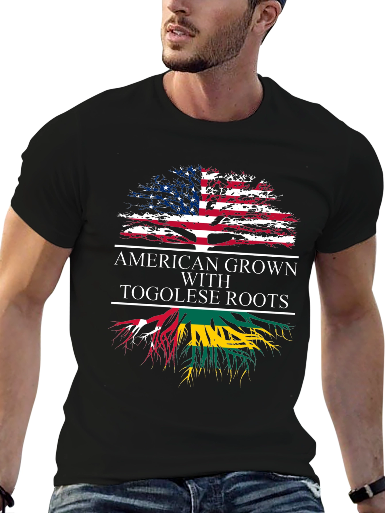 American Grown Togolese Roots T-Shirt