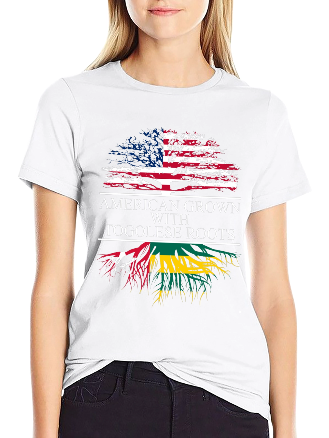 American Grown Togolese Roots T-Shirt