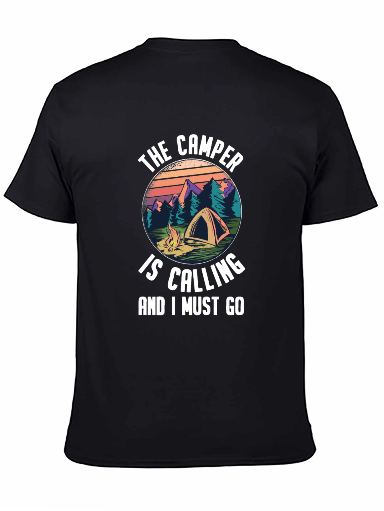 The Camper is Calling T-Shirt - Outdoor Adventure