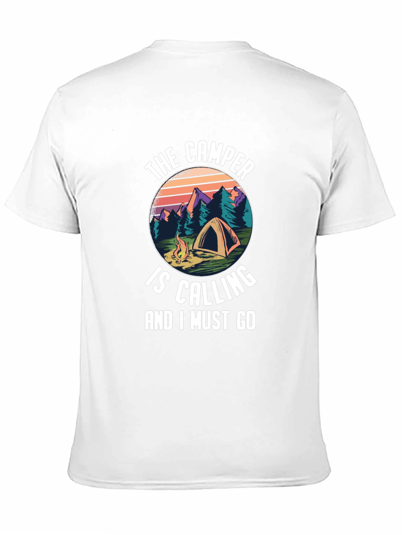 The Camper is Calling T-Shirt - Outdoor Adventure