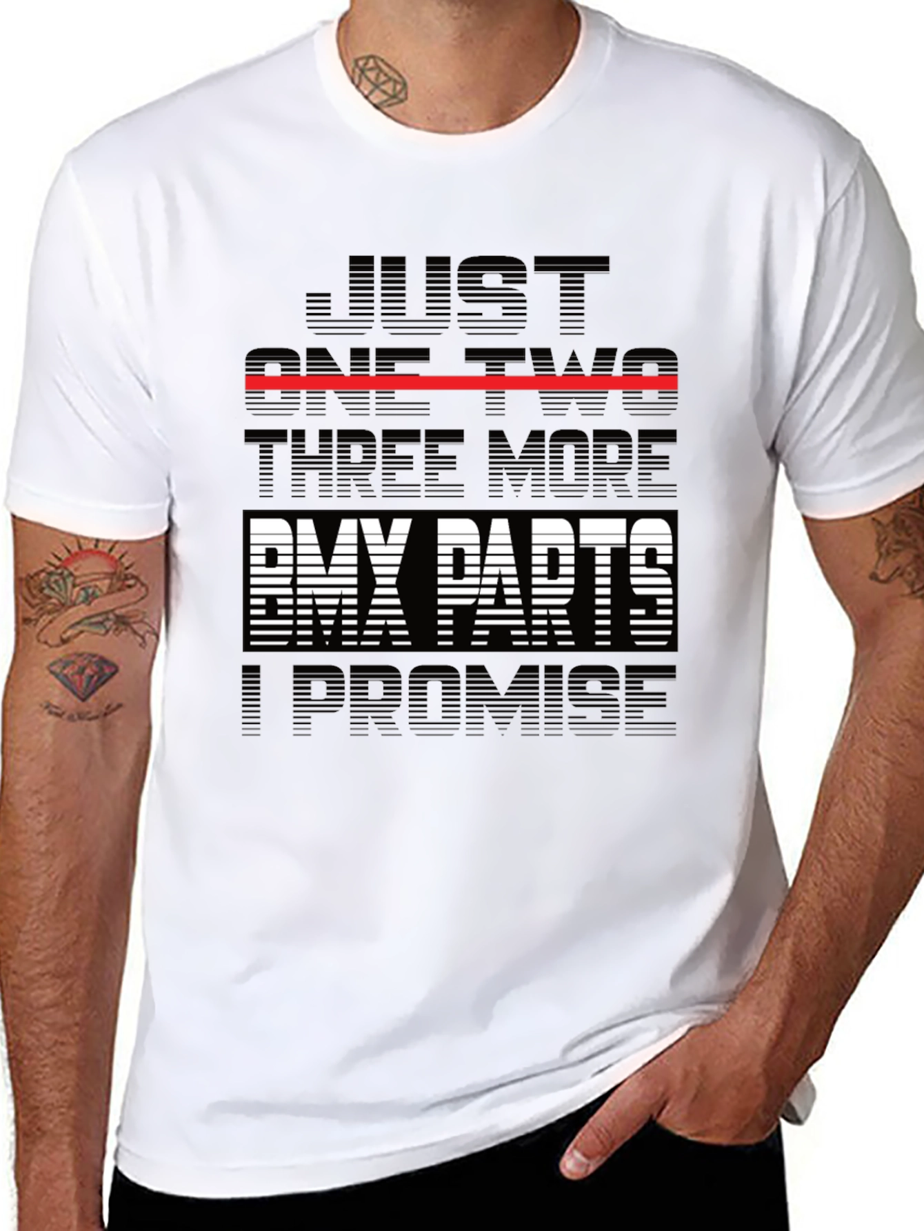 BMX Parts Funny T-Shirt