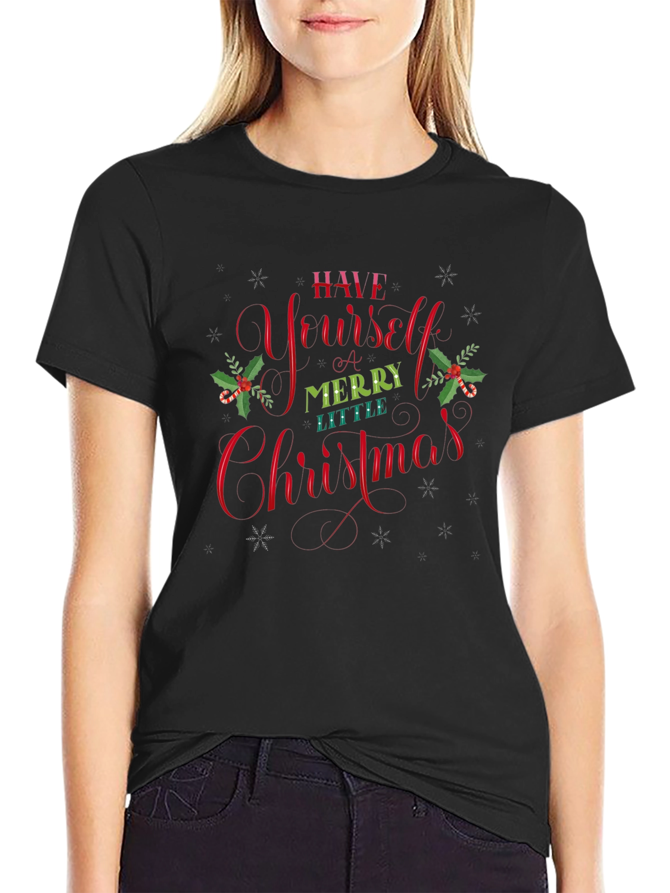 Festive Christmas Graphic T-Shirt