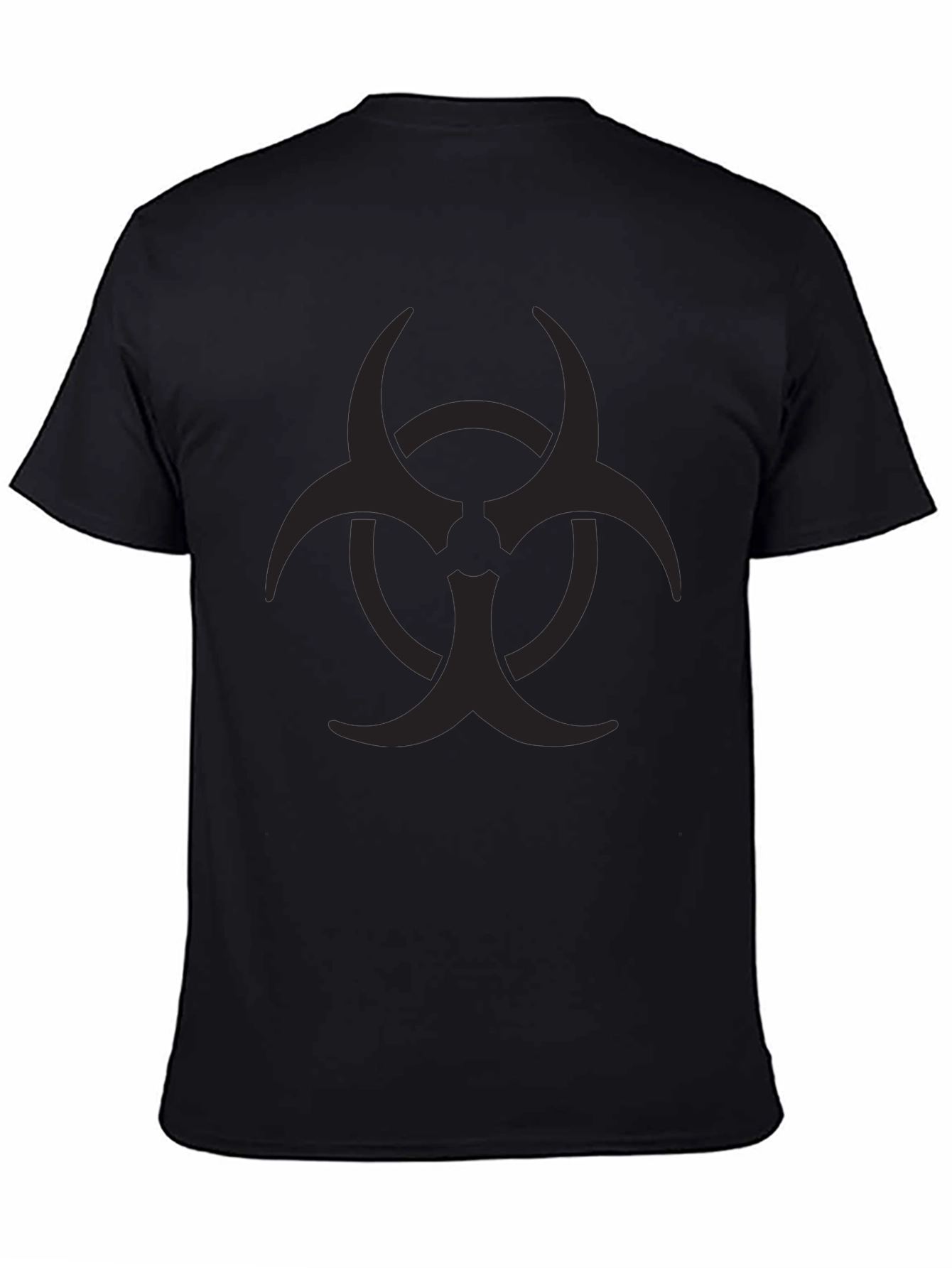 Biohazard Symbol Black T-Shirt