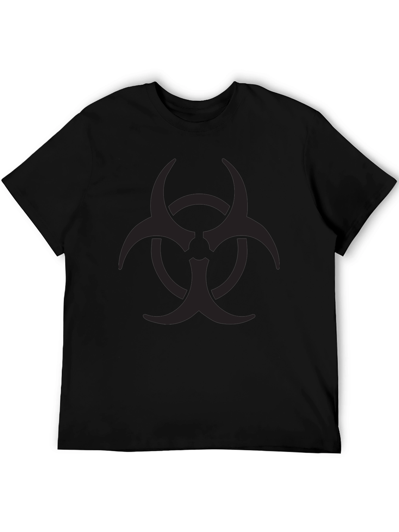 Biohazard Symbol Black T-Shirt