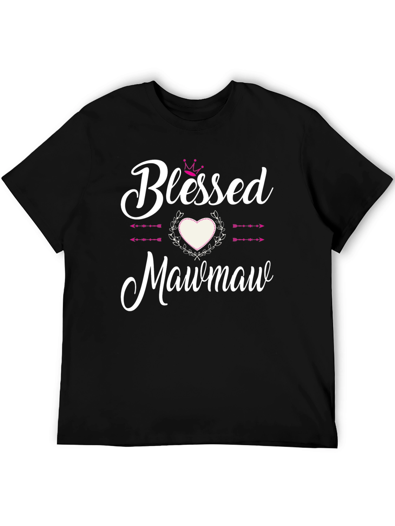 Blessed Mawmaw Graphic T-Shirt - Black
