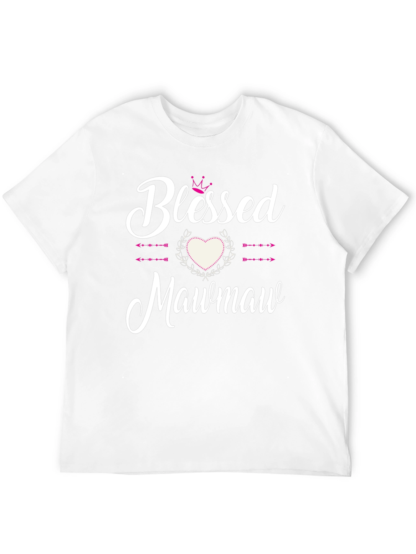 Blessed Mawmaw Graphic T-Shirt - Black