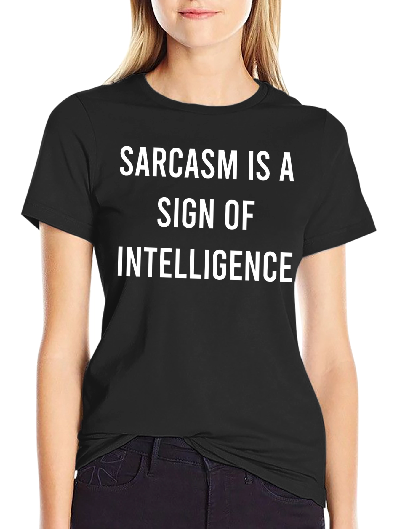 Sarcasm Intelligence T-Shirt - Bold & Comfortable