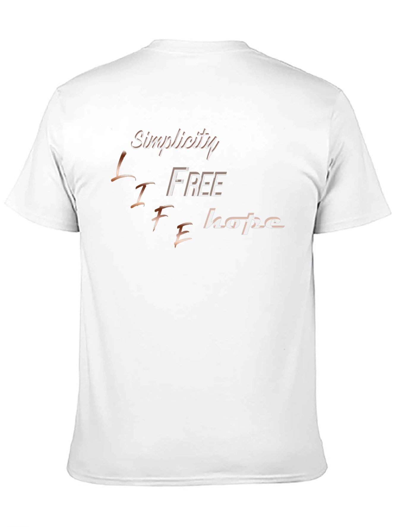 Simplicity Life Free Hope Graphic T-Shirt
