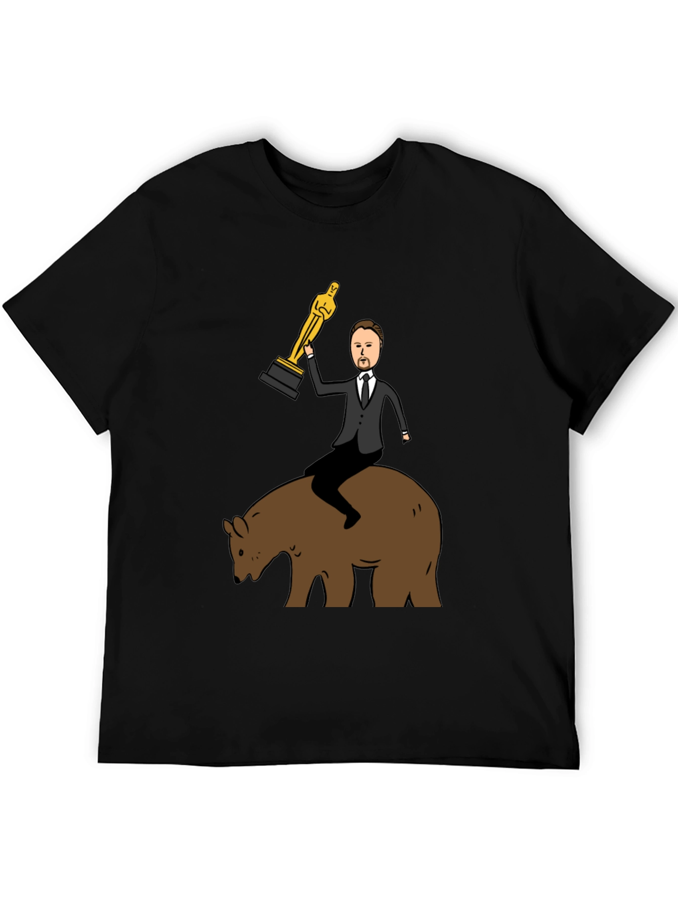 Leonardo DiCaprio Bear Oscar T-Shirt