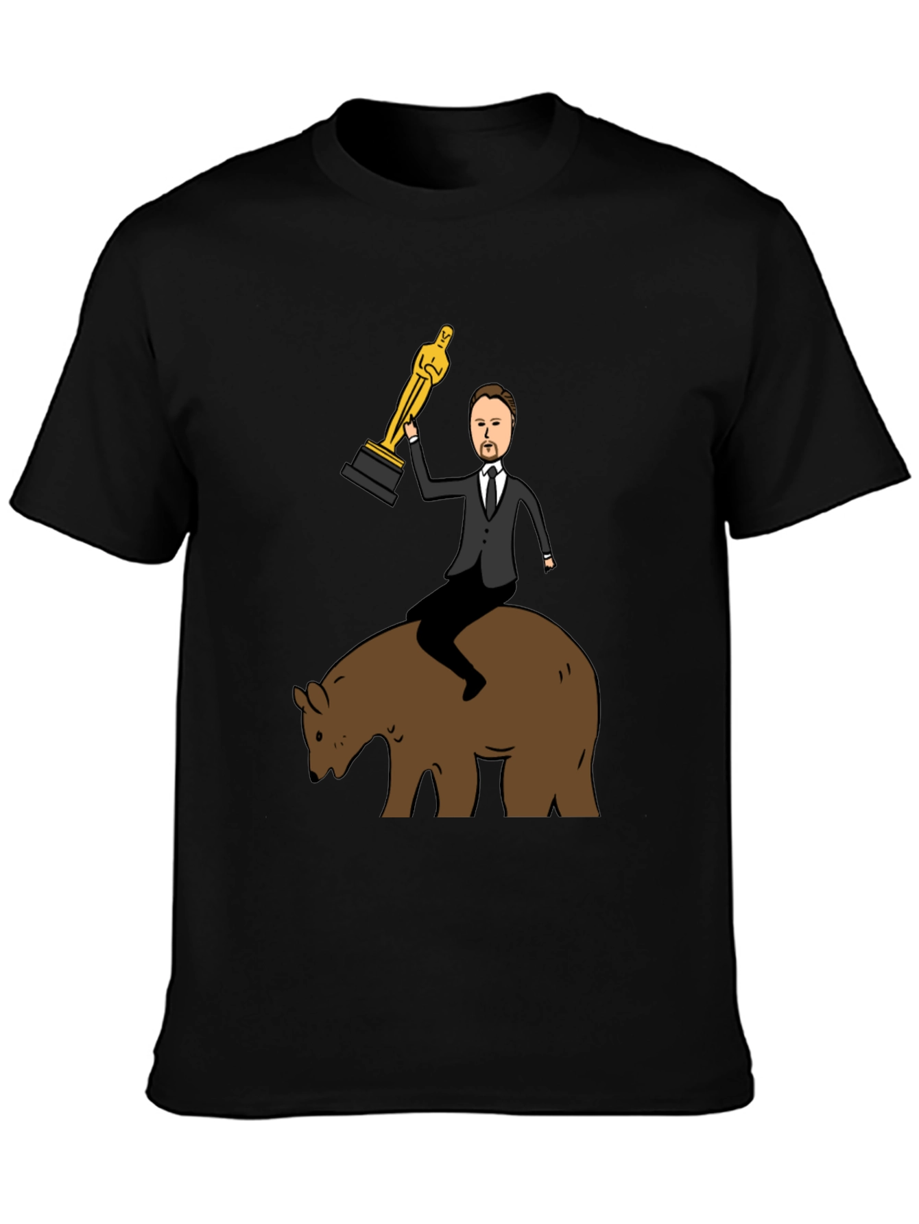 Leonardo DiCaprio Bear Oscar T-Shirt