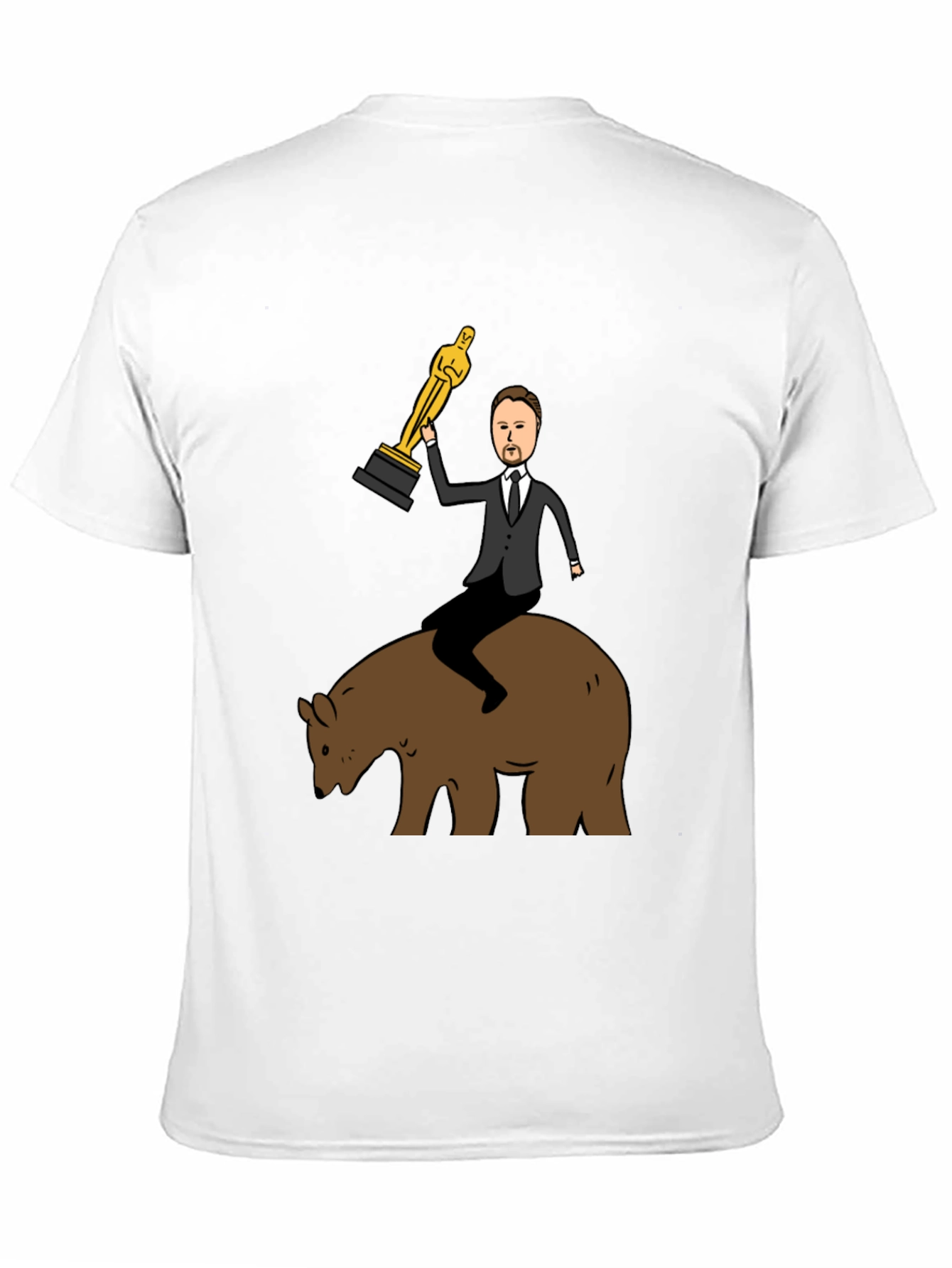 Leonardo DiCaprio Bear Oscar T-Shirt