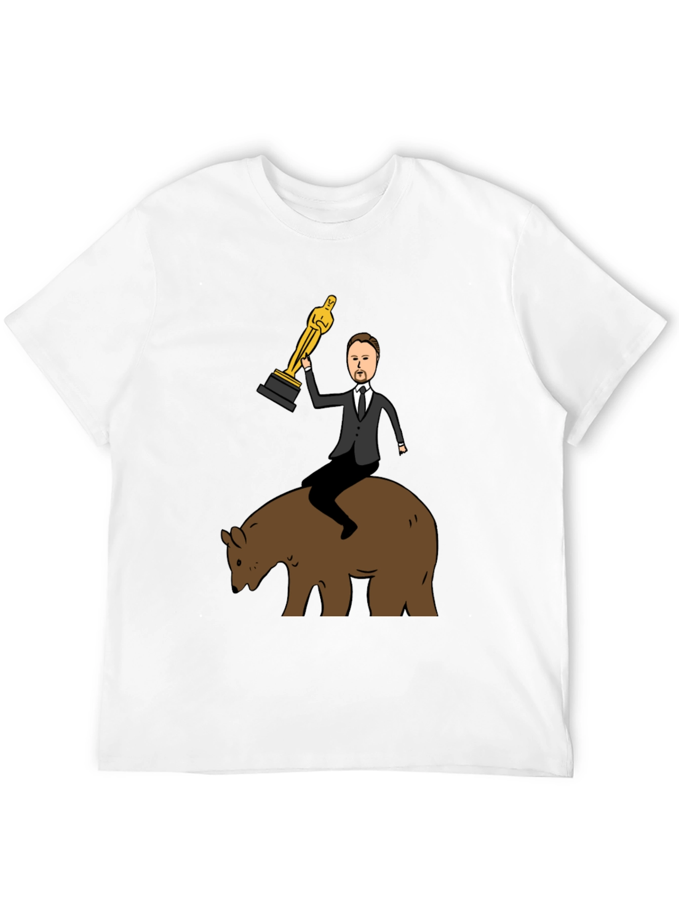 Leonardo DiCaprio Bear Oscar T-Shirt