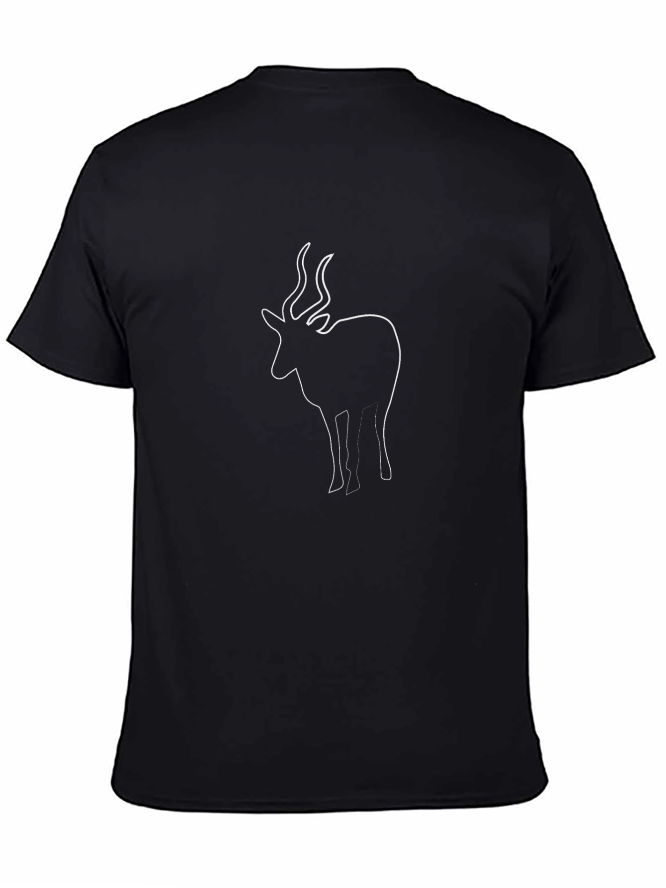 Minimalist Antelope Outline Tee