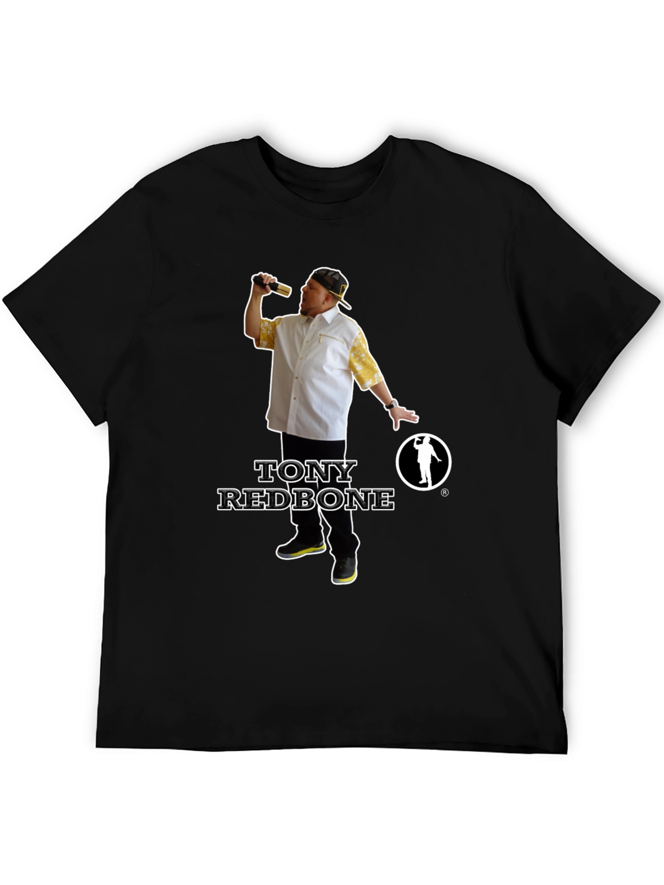 Tony Redbone Graphic T-Shirt - Black