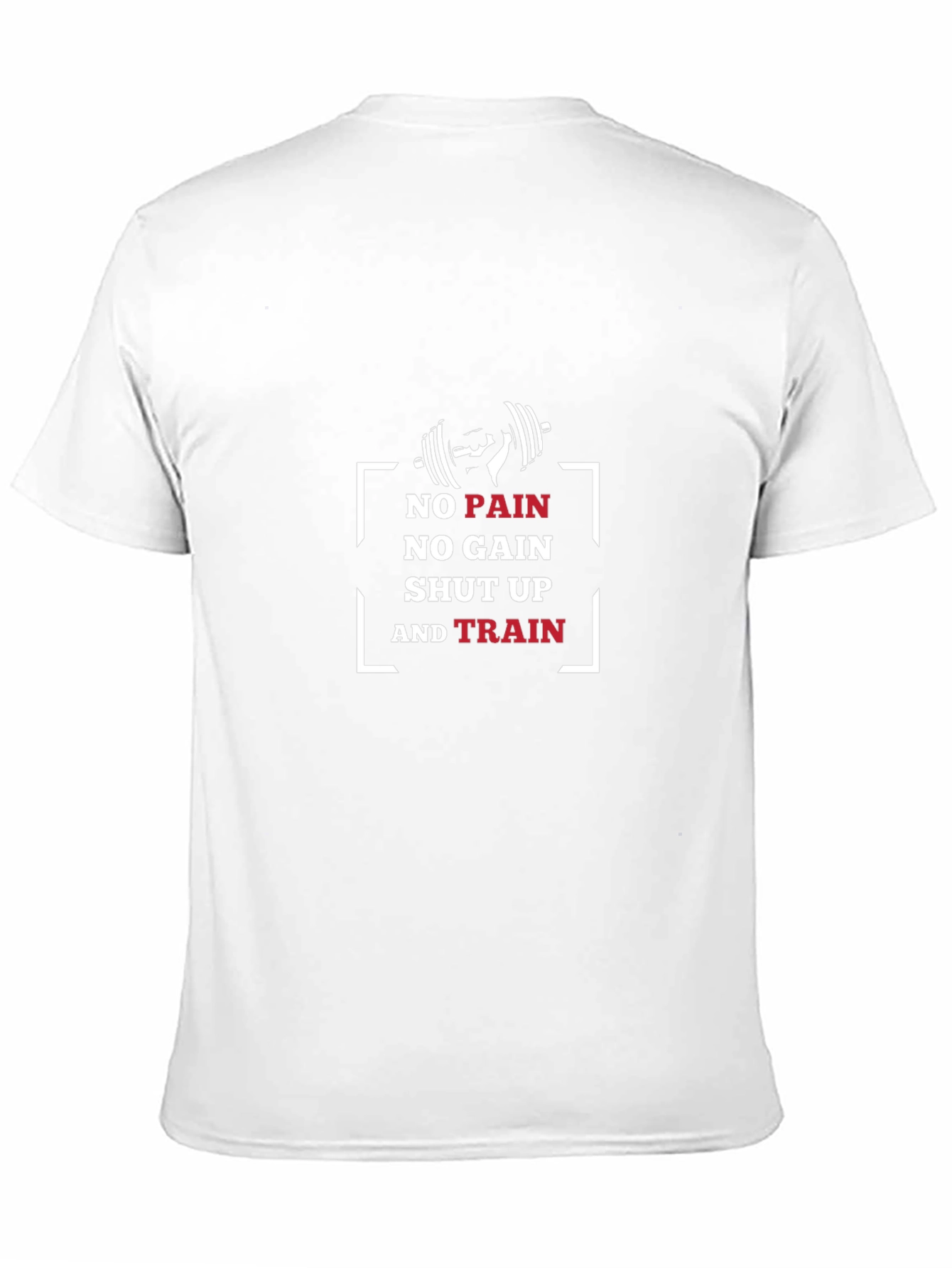 No Pain No Gain Mens Graphic T-Shirt