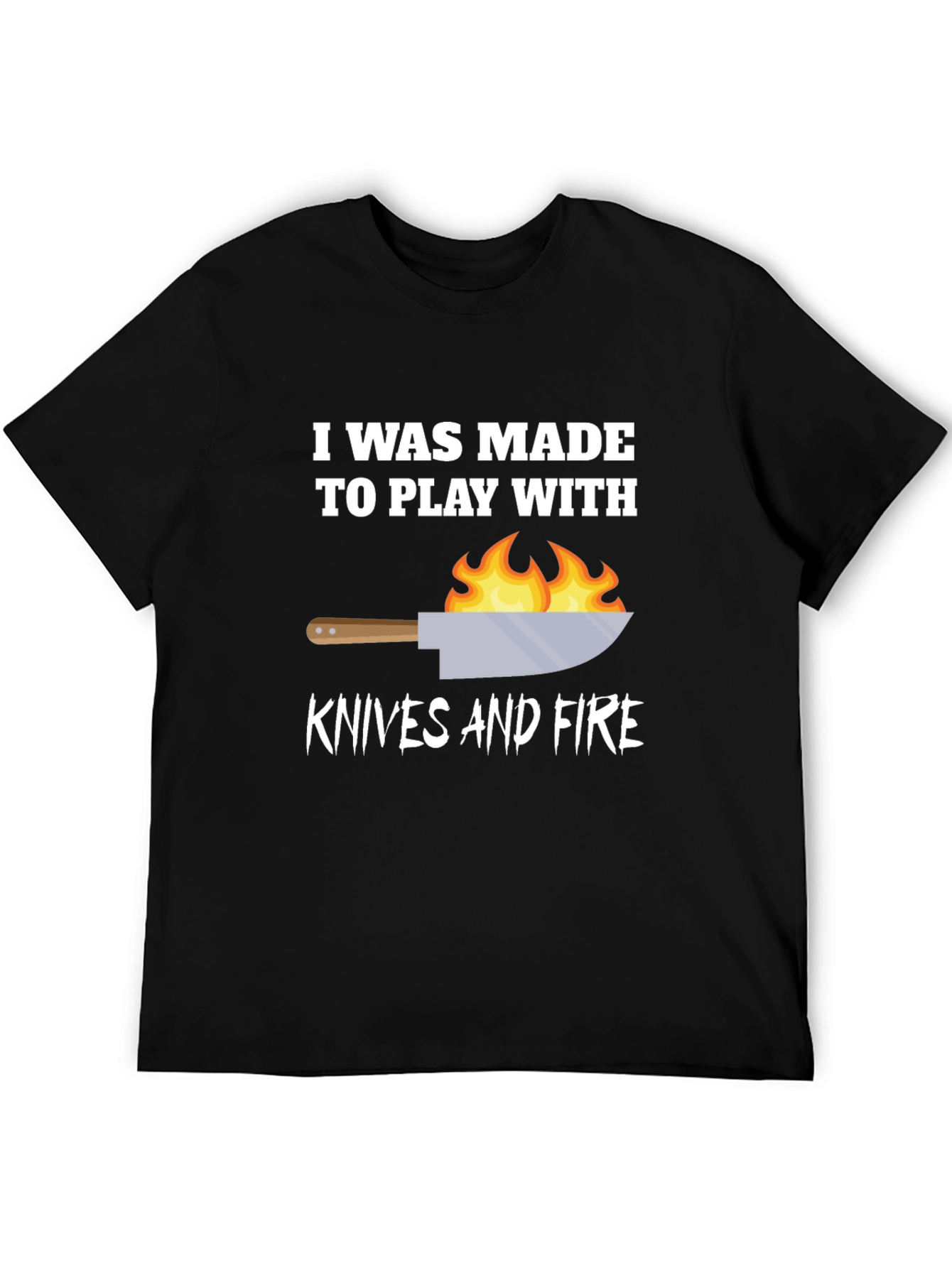 Play With Knives & Fire Graphic T-Shirt