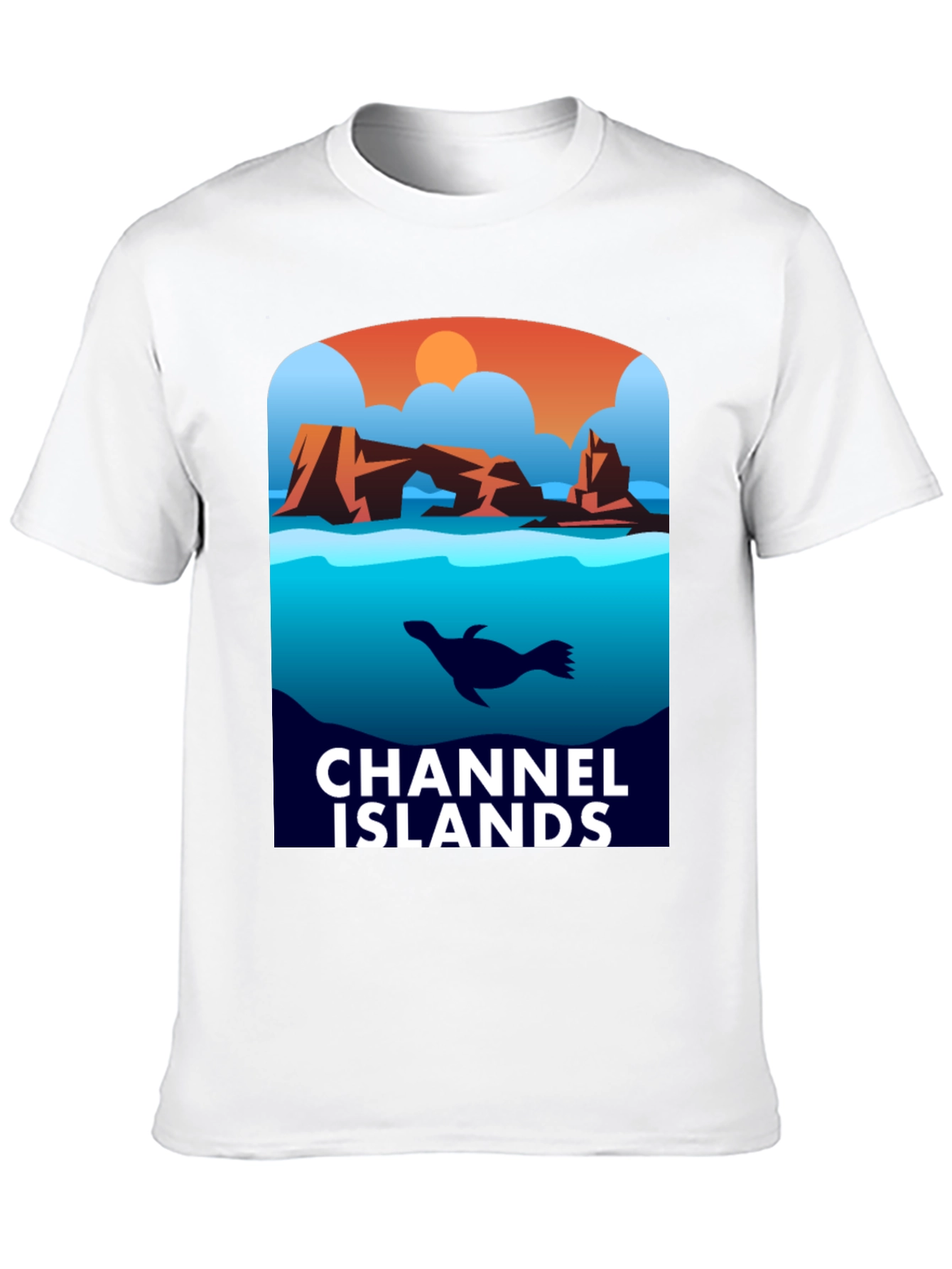 Channel Islands Graphic T-Shirt - Black