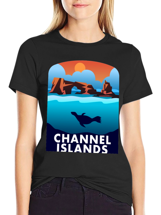 Channel Islands Graphic T-Shirt - Black
