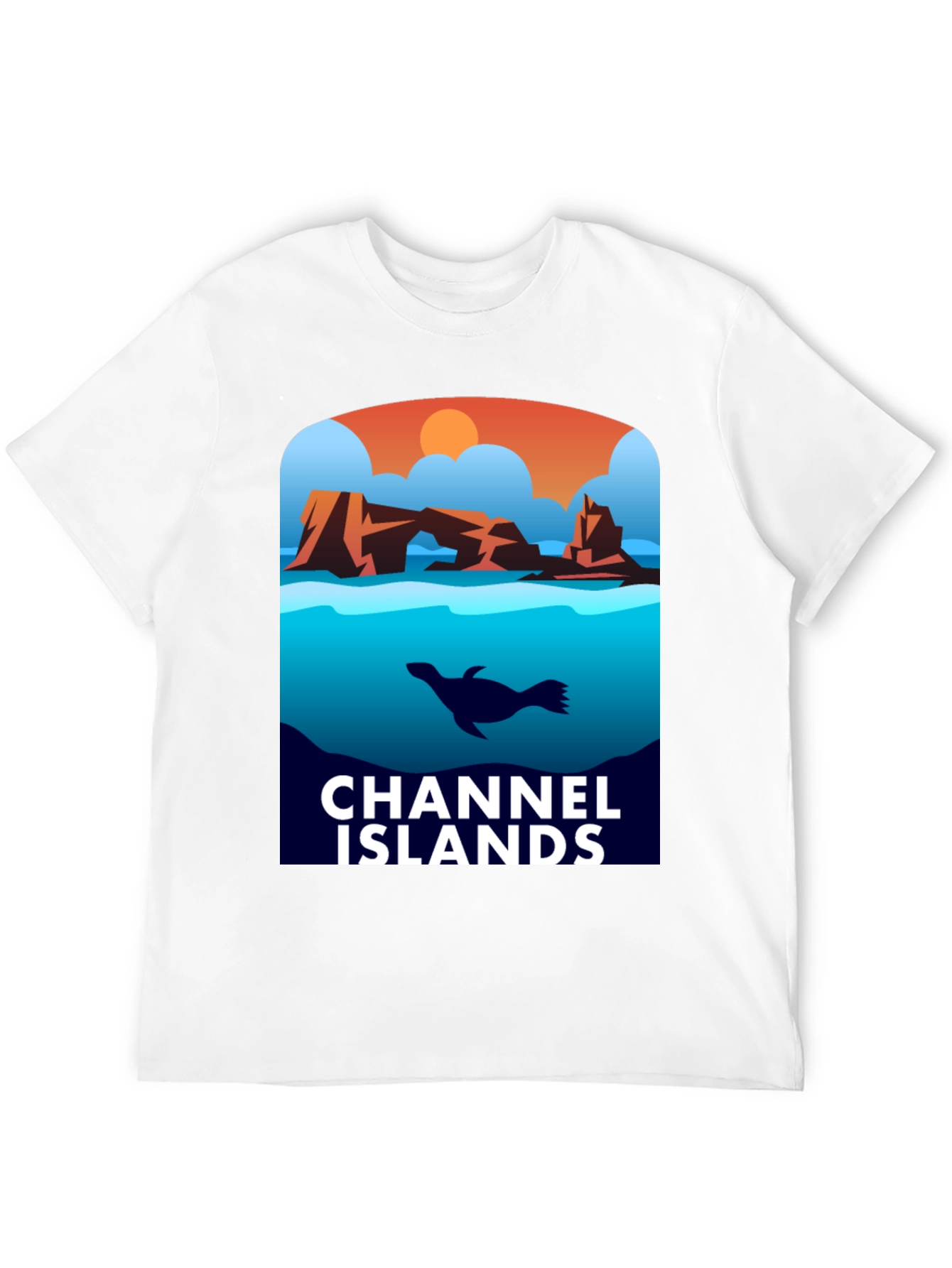 Channel Islands Graphic T-Shirt - Black