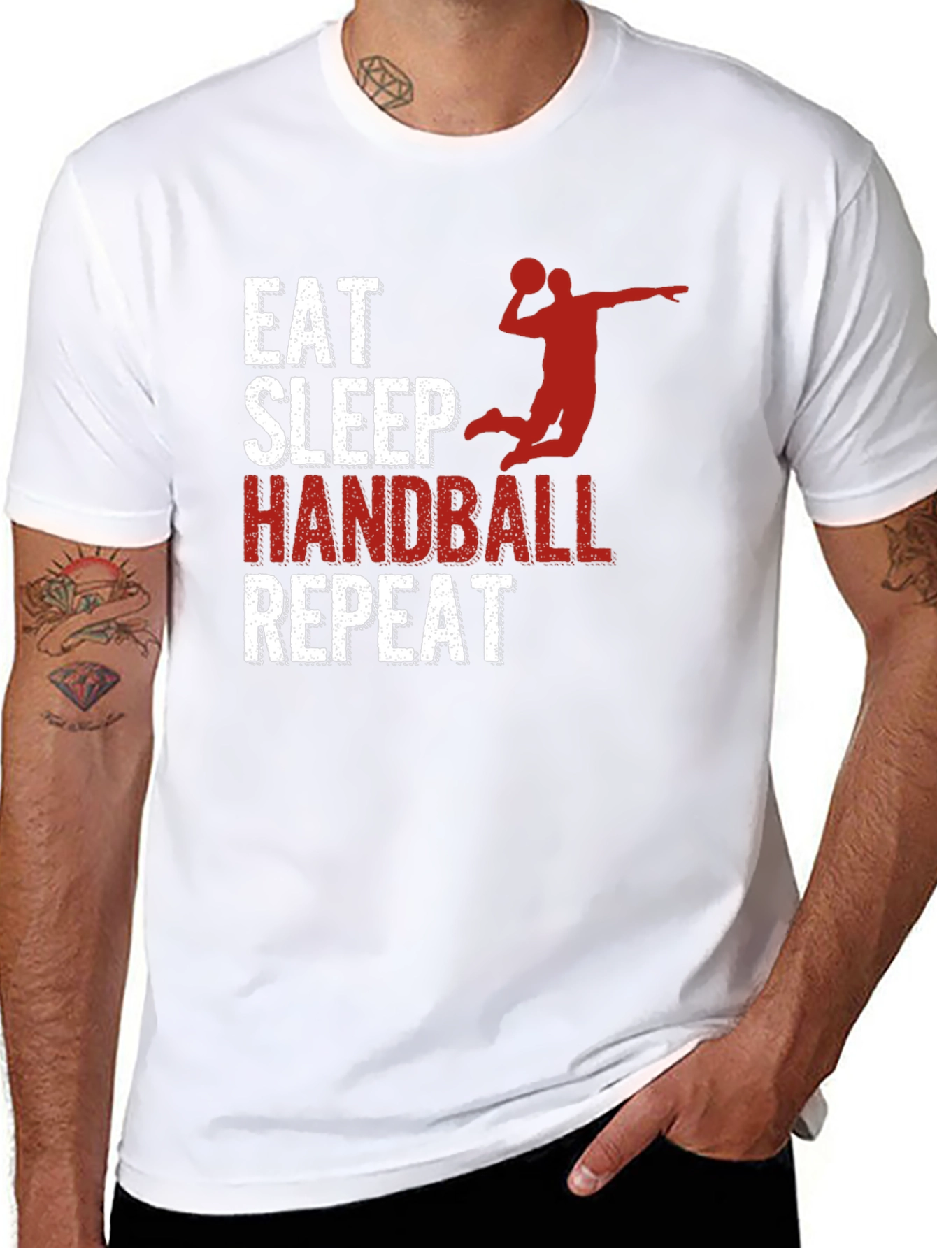 Eat Sleep Handball Repeat T-Shirt
